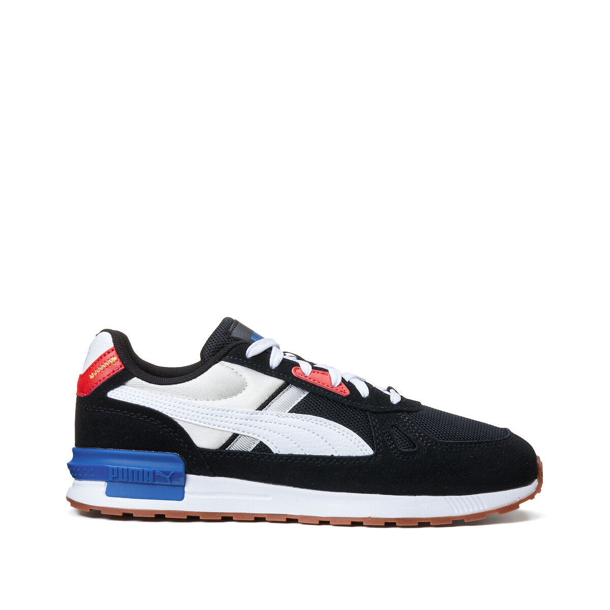 Puma noir outlet et orange