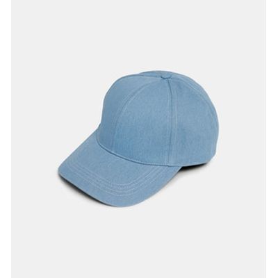 Casquette rolande coton bleu clair Galeries Lafayette La Redoute