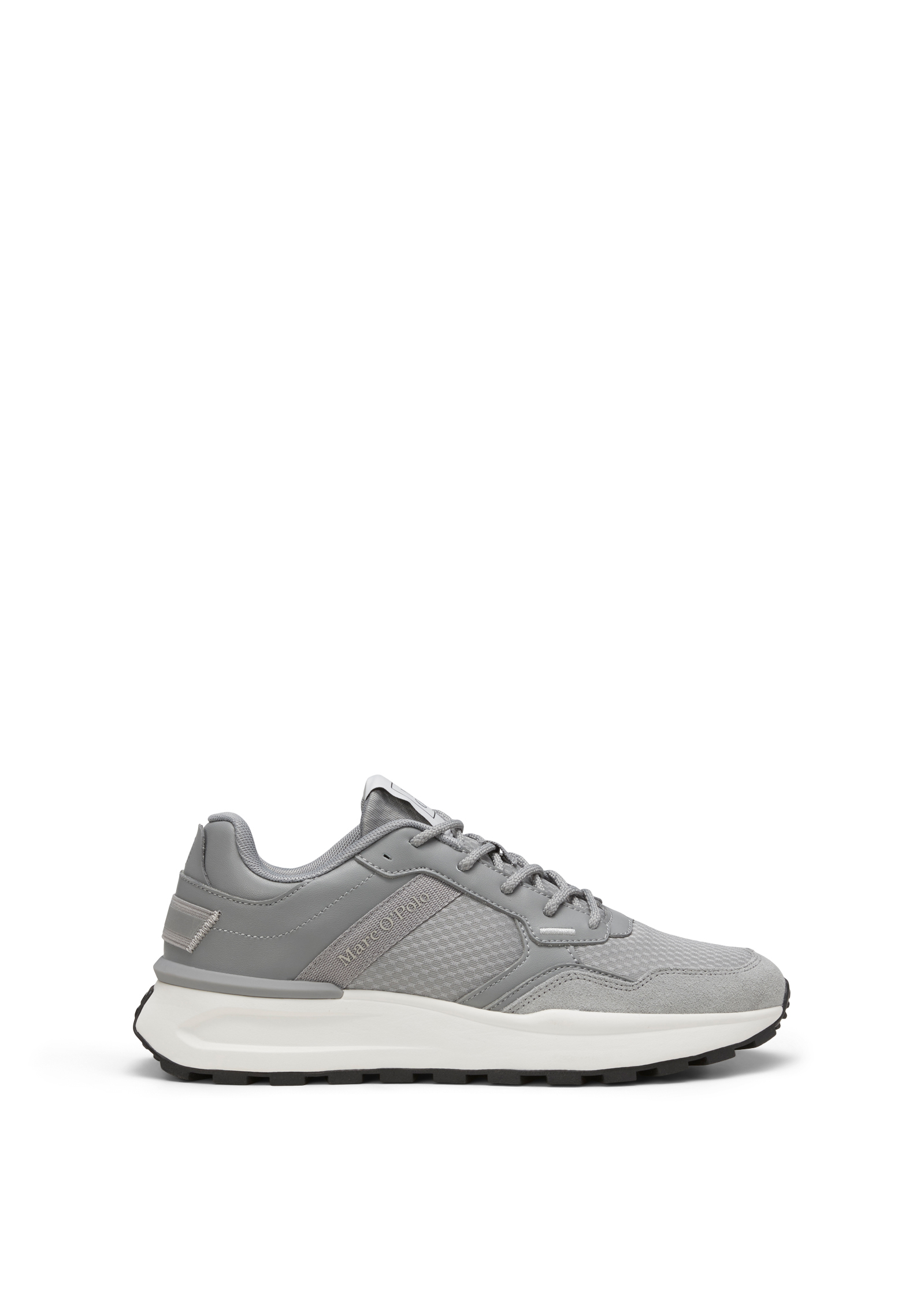 Baskets en cuir de vache et mesh, MARC O'POLO