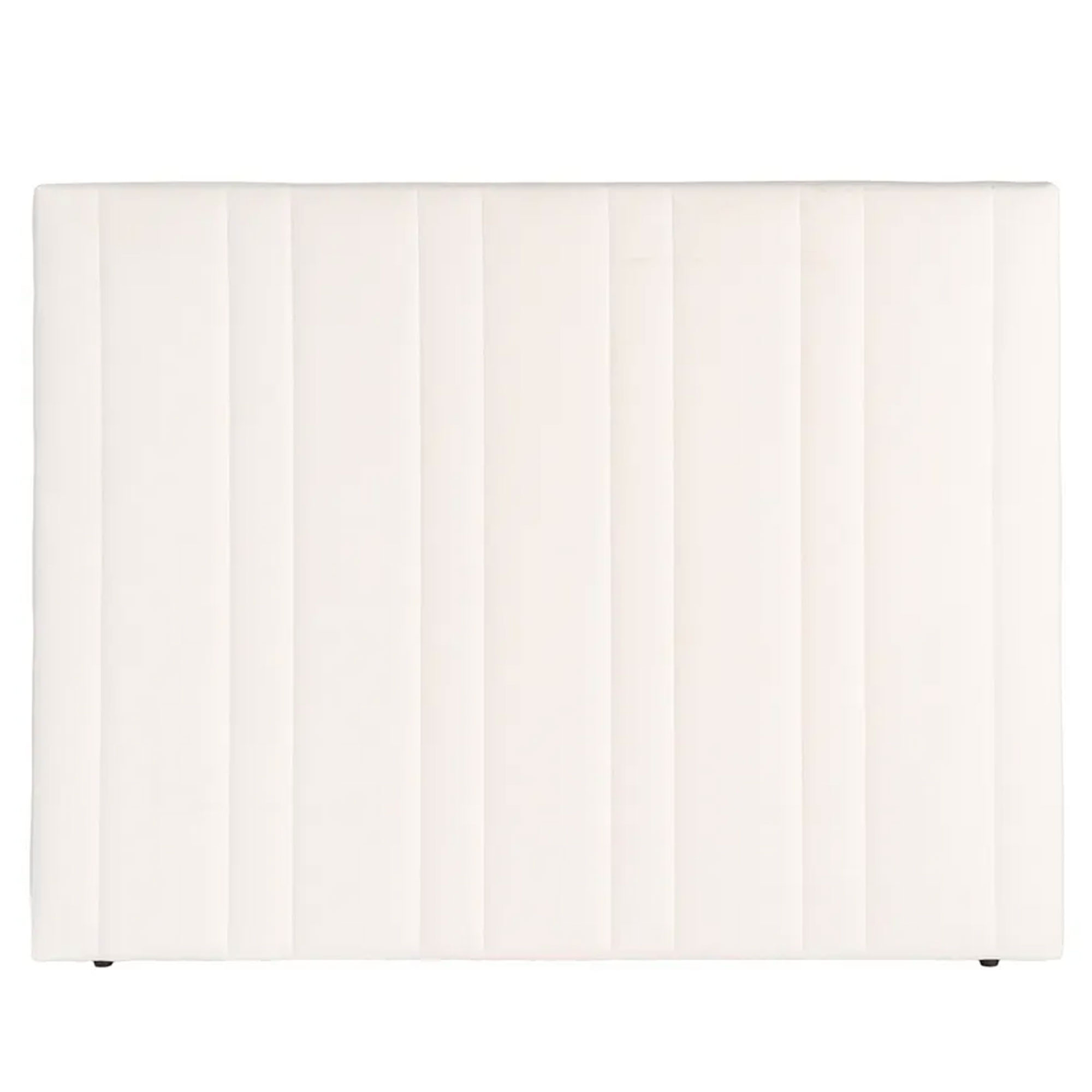 Tête de lit classique tissu beige crème 160x122cm, WADIGA