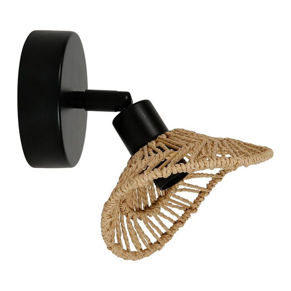 Applique Spot Orientable Corde Ozana Naturel, DECORATIE
