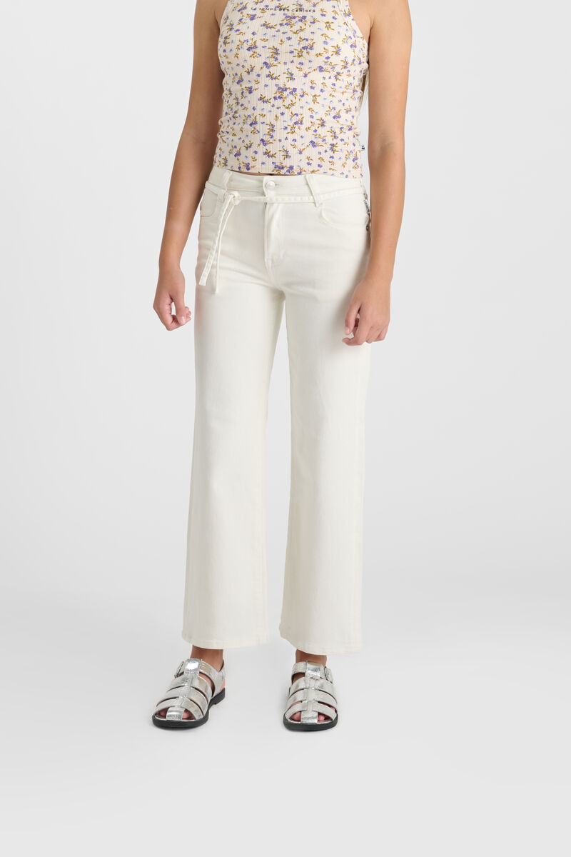 Pantalon flare en jeans ALEXGI, LE TEMPS DES CERISES