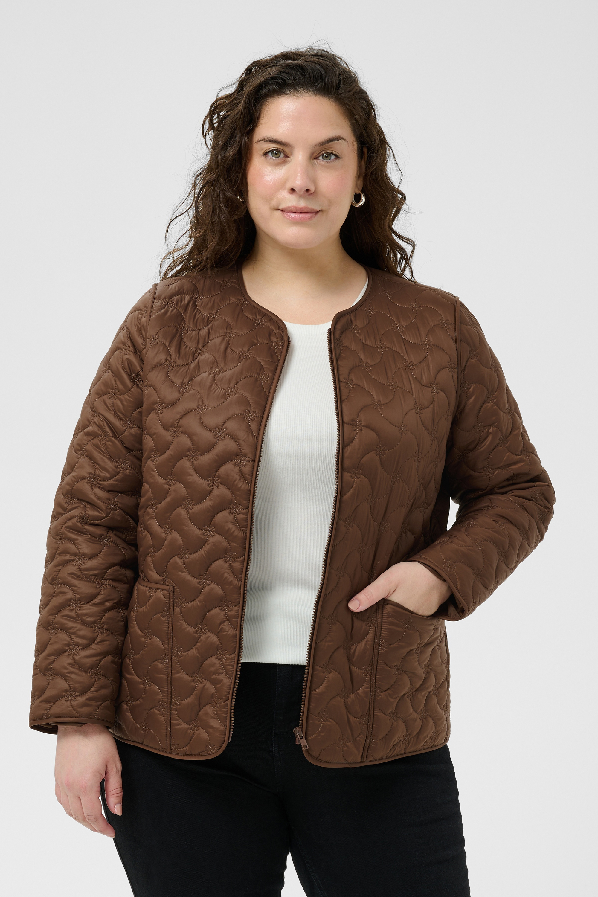 Veste, KAFFE CURVE