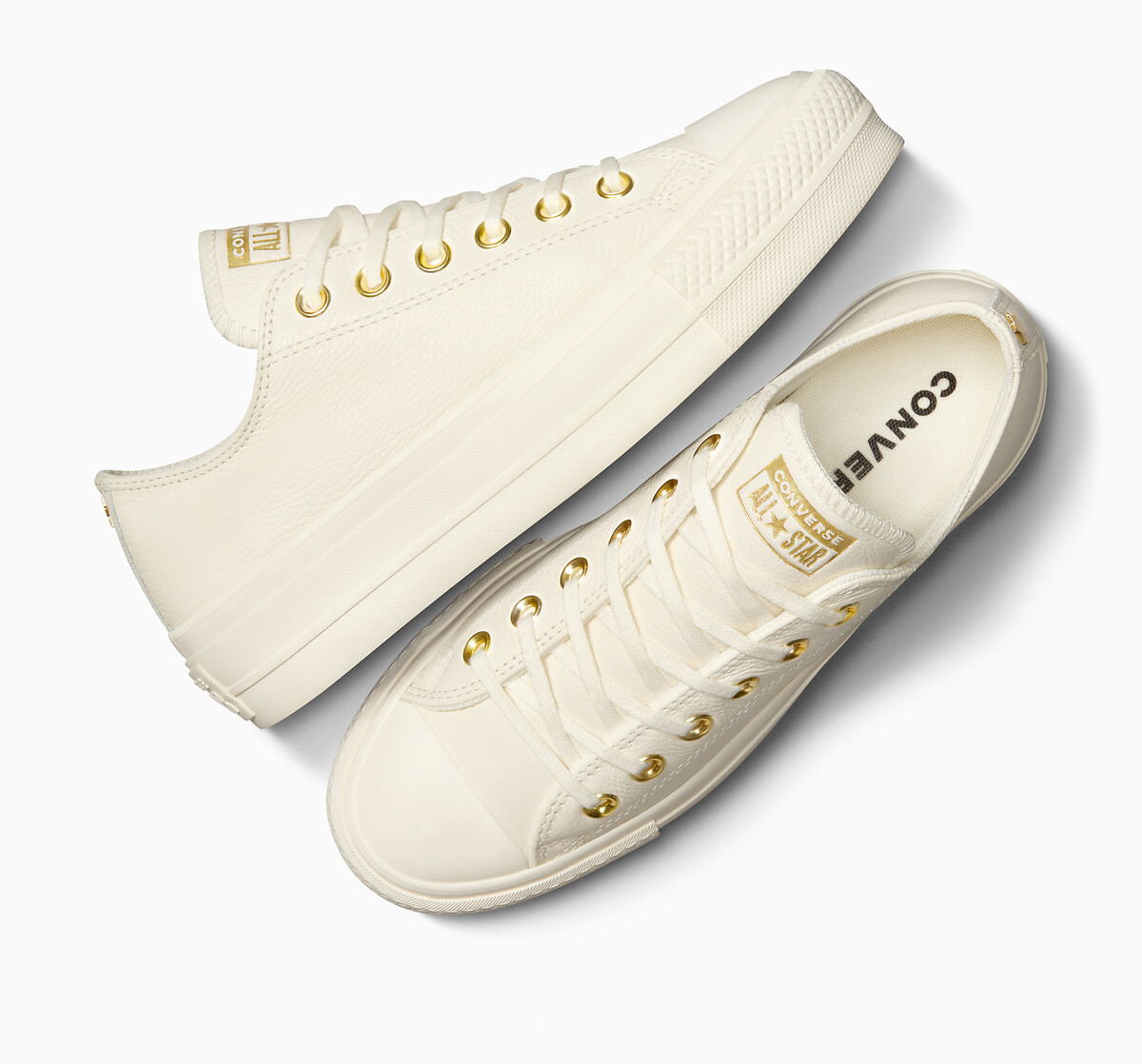 Converse Zapatillas deportivas de piel All Star Lift Ox Mono — foto 4