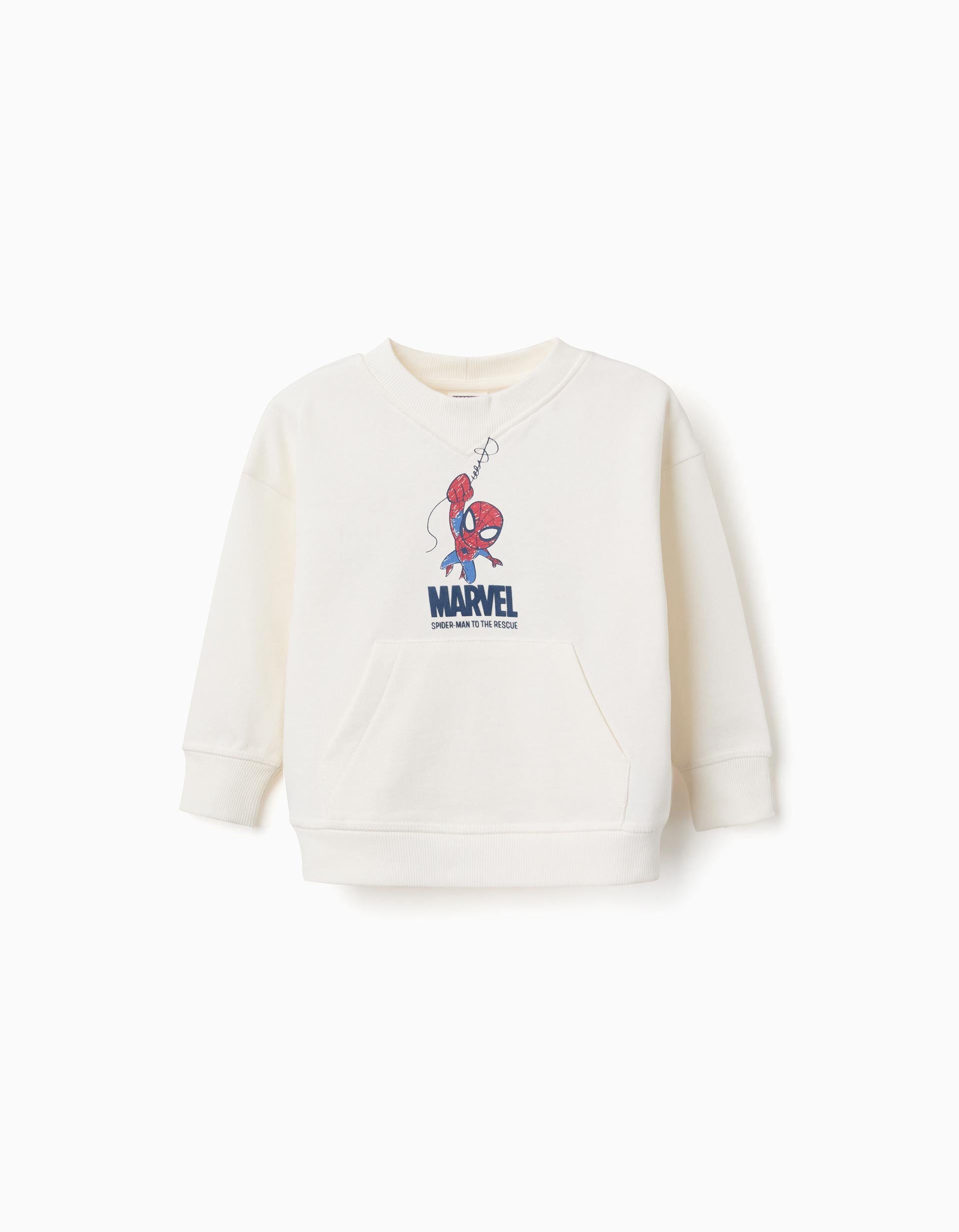Sweat en coton avec imprimés Spider-Man, ZIPPY