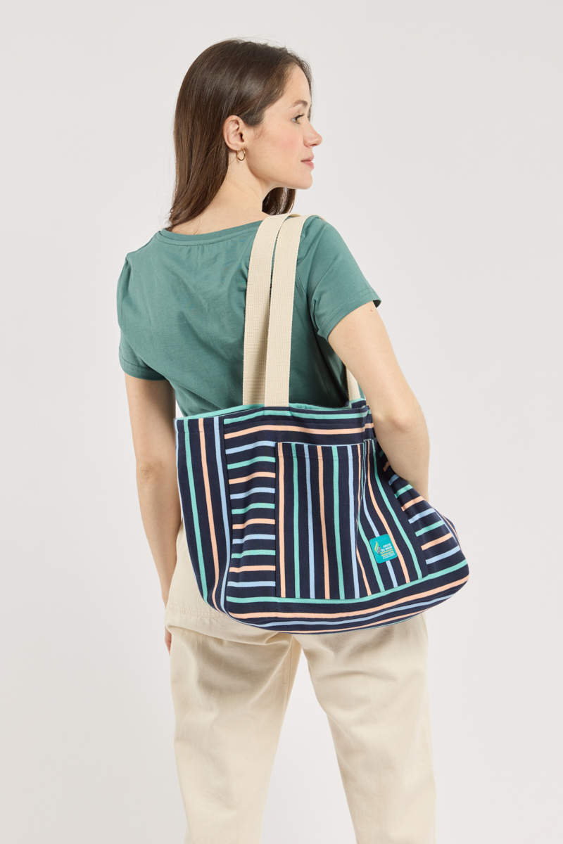 Grand sac rayé - coton épais, ARMOR-LUX