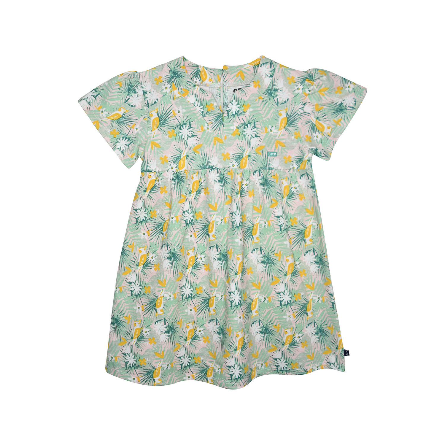 Robe giacoma manches courtes enfant, SUCRE D'ORGE