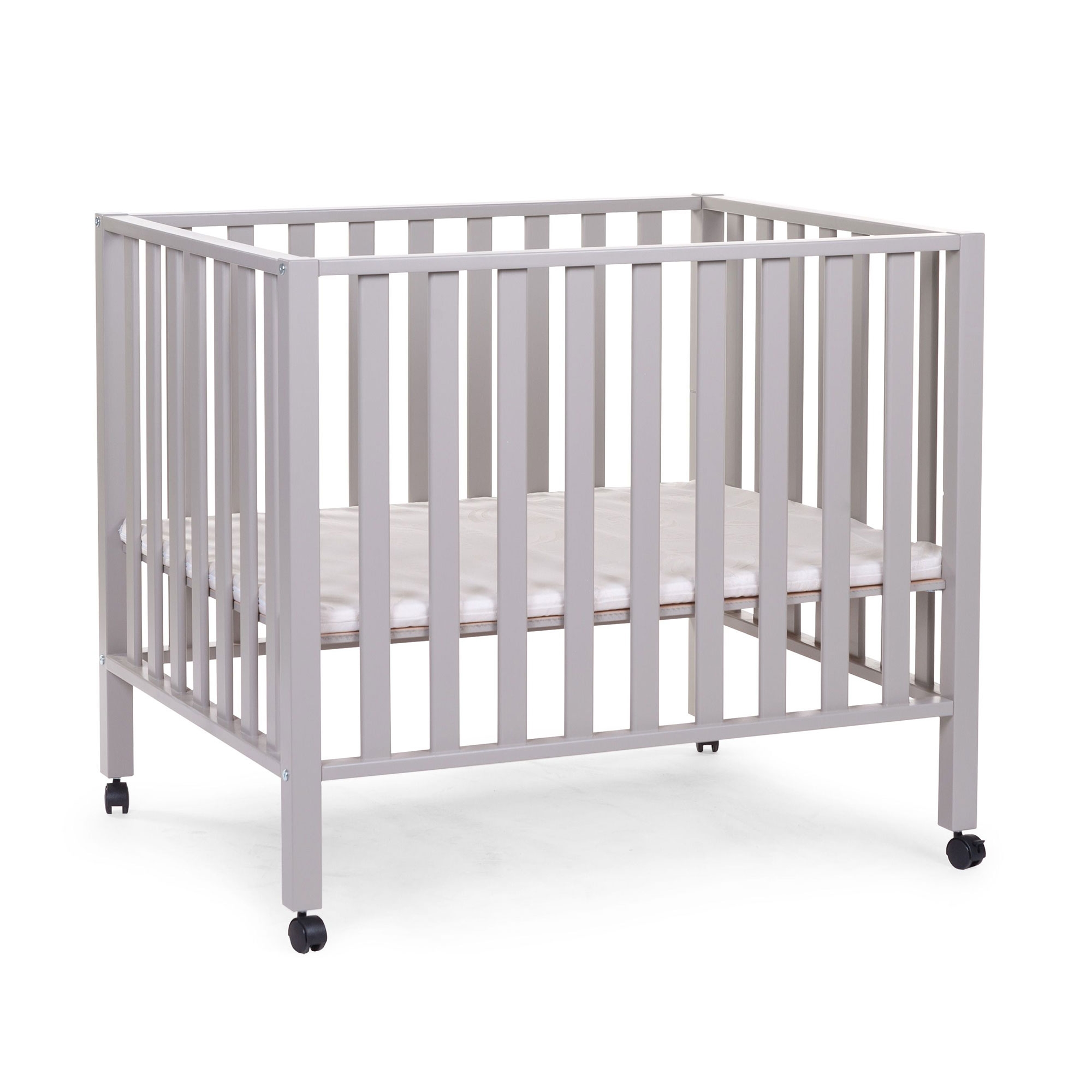 Parc bébé bois sur roulettes, CHILDHOME