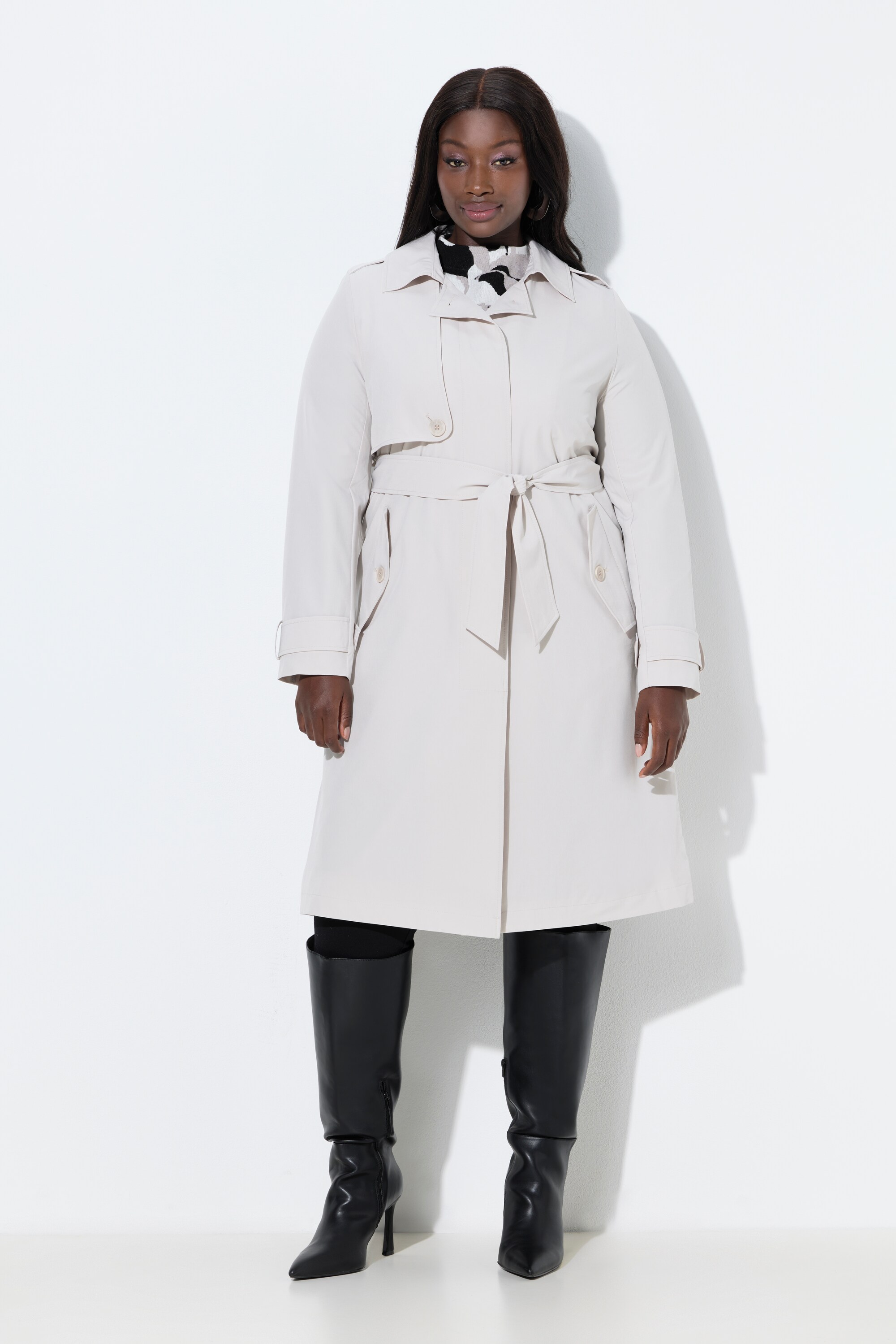 Trench-coat coupe évasée, ULLA POPKEN