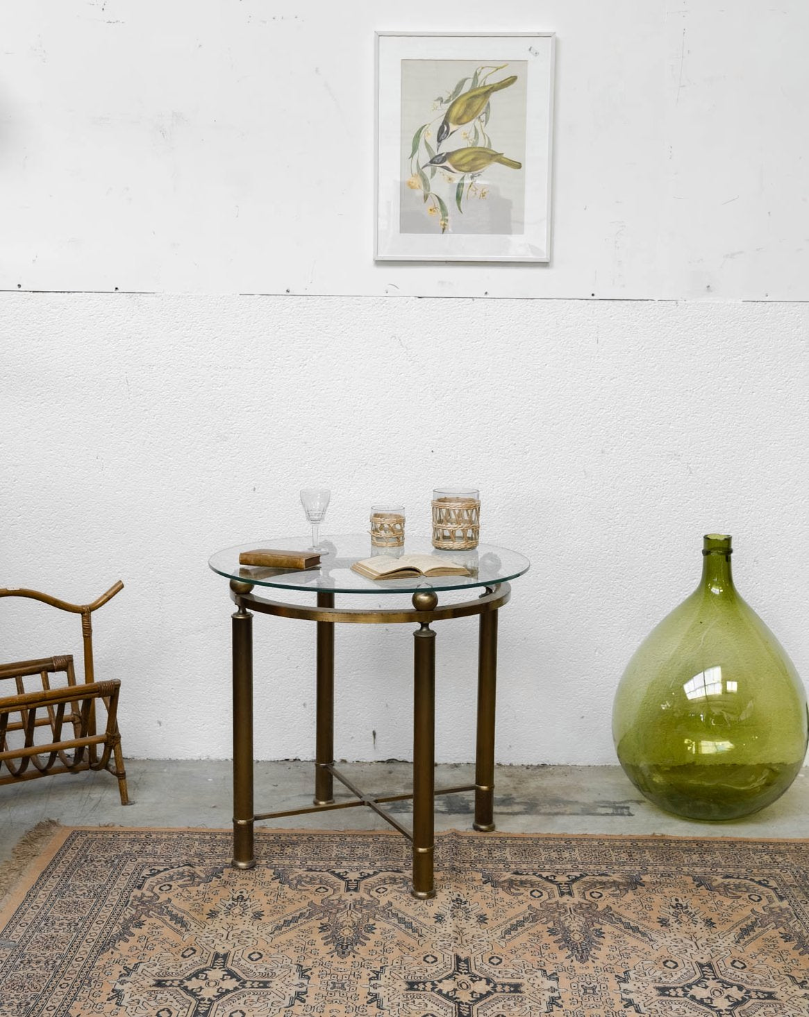 Table d'appoint en métal Hanna N°1349 - Bon état, DEBONGOUT