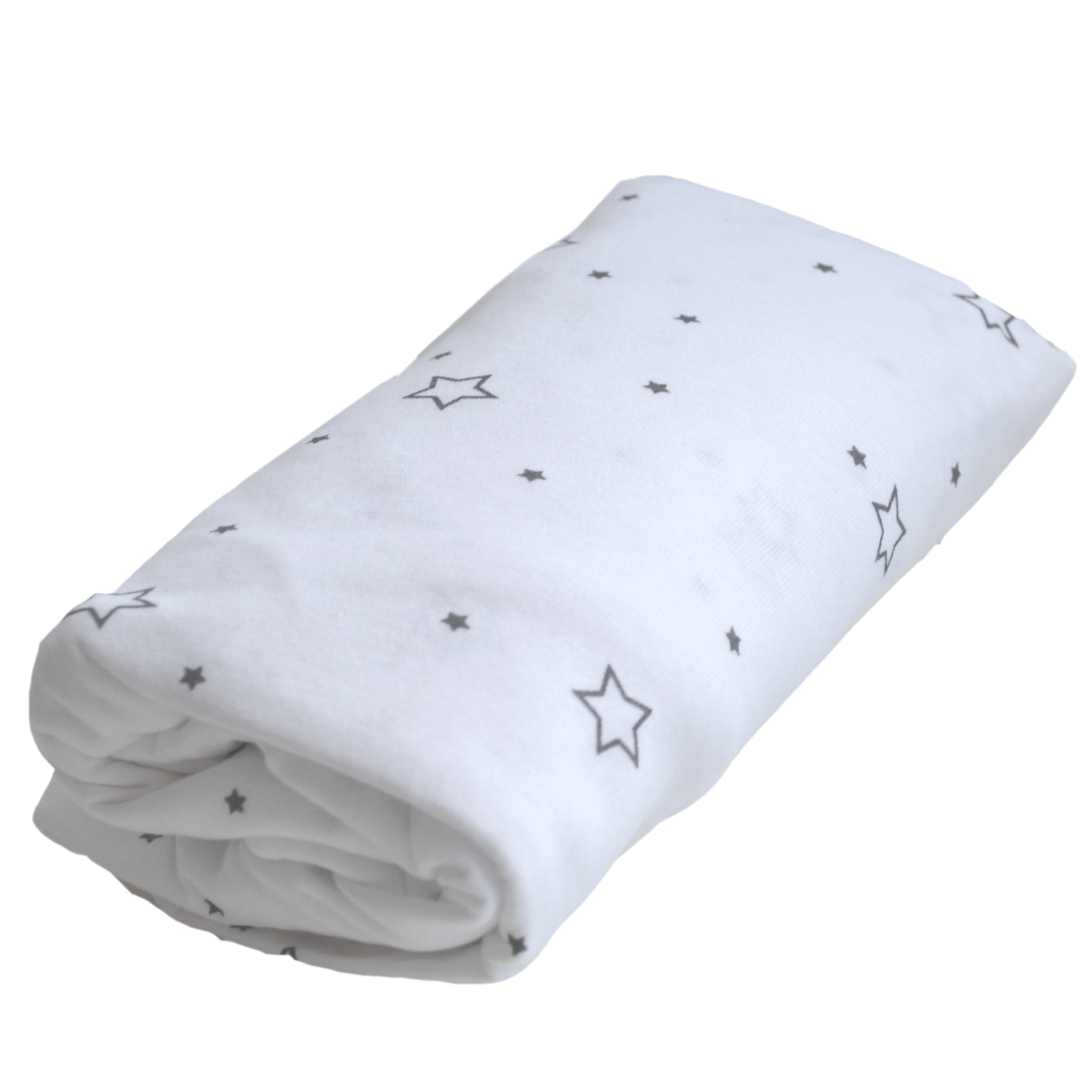 Drap housse tout en 1 imprimé étoiles, DOMIVA