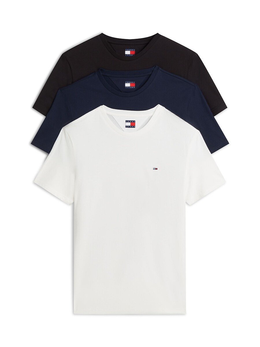 Lot de 3 T-shirts manches courtes, TOMMY JEANS