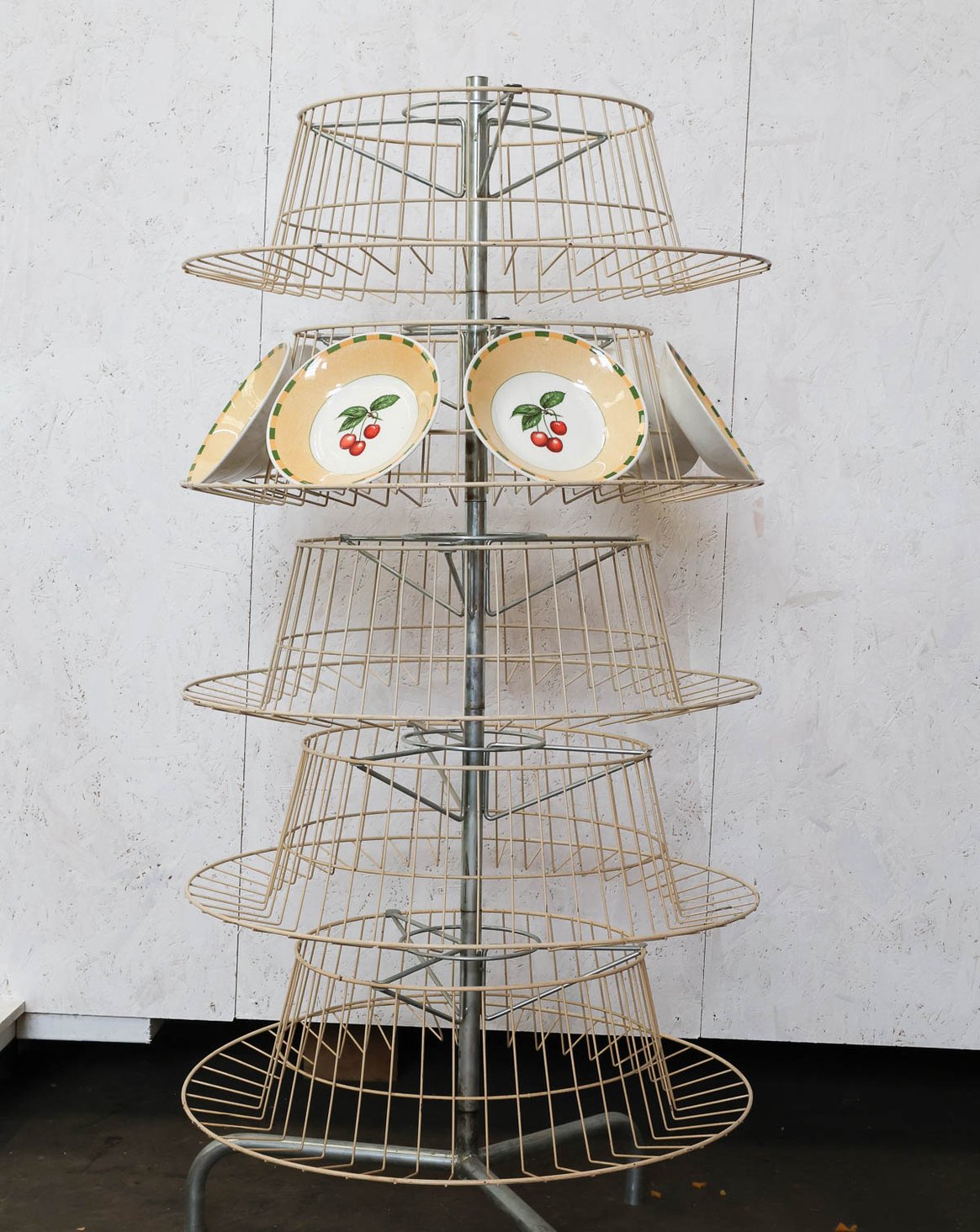 Étagère - présentoir à assiettes vintage Gaëlle N°819 - Bon état, DEBONGOUT