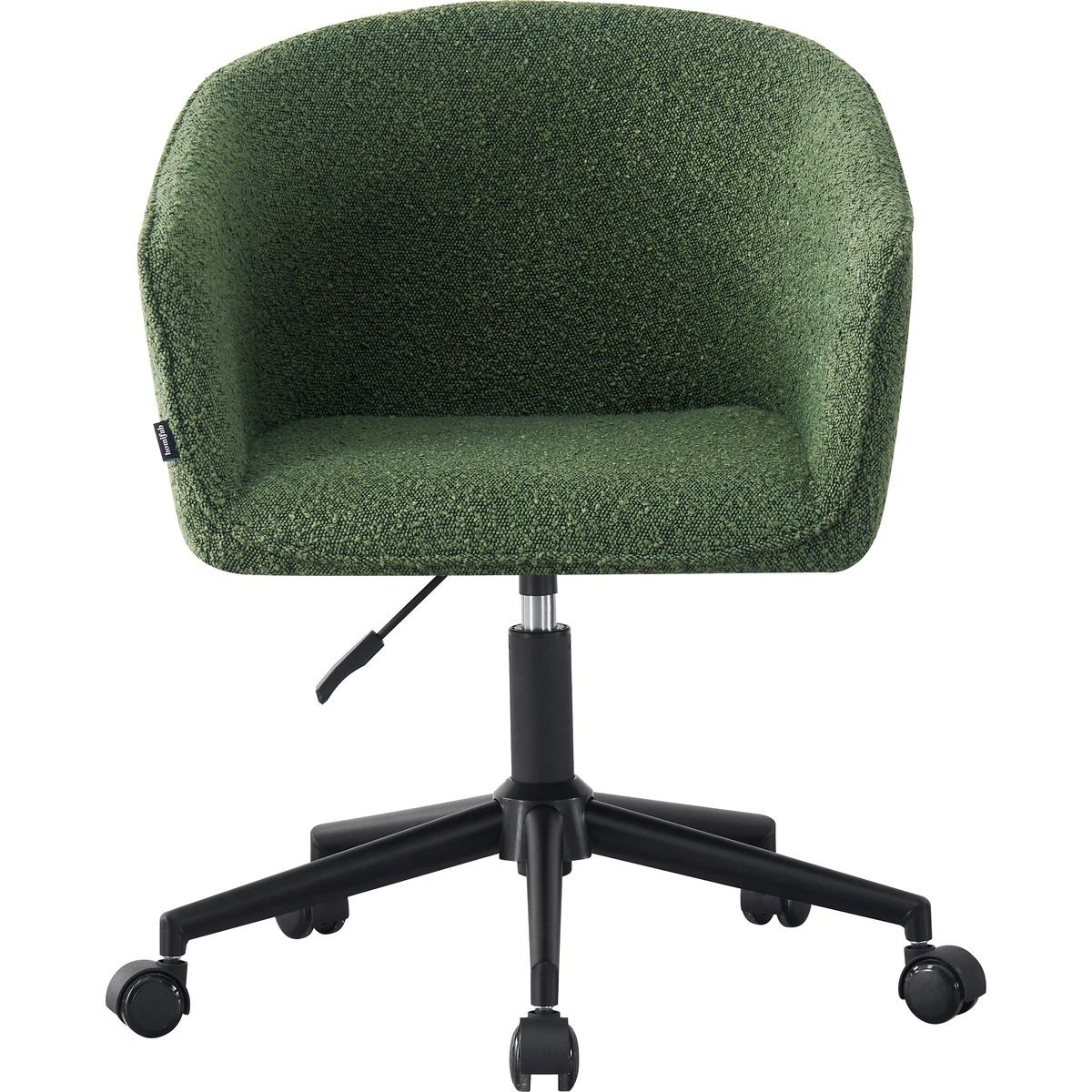 Fauteuil de bureau pivotant et réglable en hauteur en tissu bouclé - MARLO, HOMIFAB