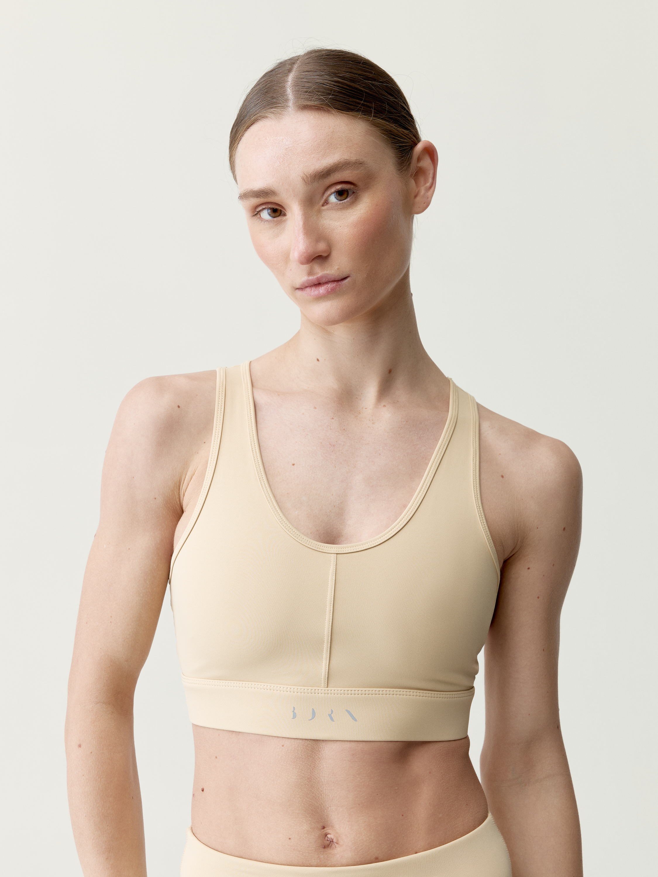 Brassière de sport femme Deo Maintien moyen bretelles, BORN