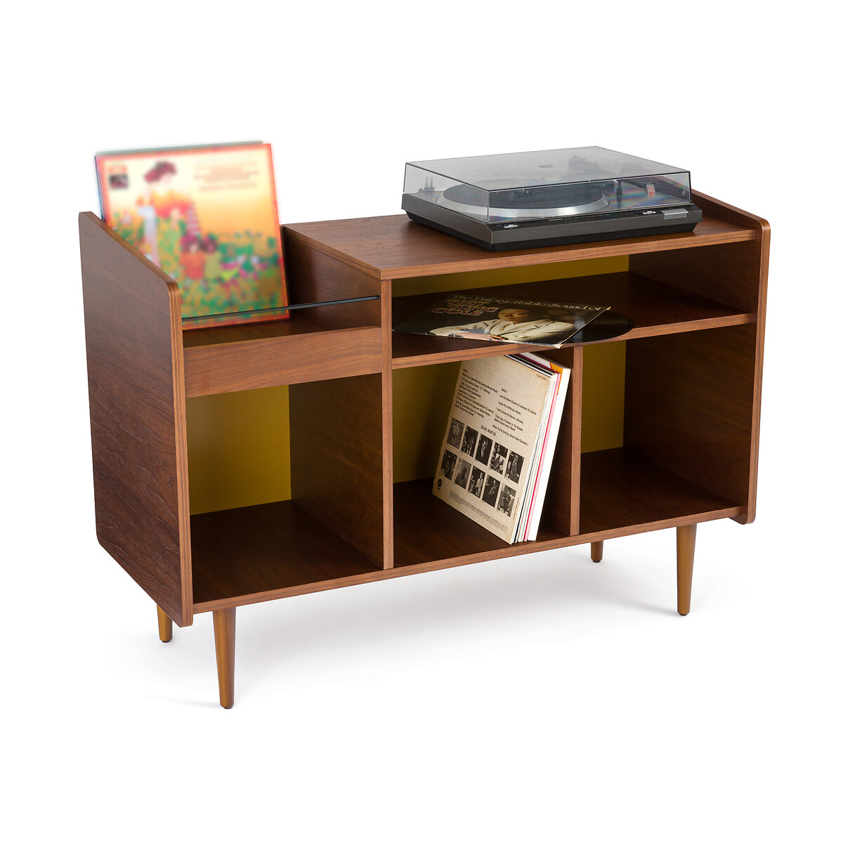 Meuble vintage pour vinyles, Ronda