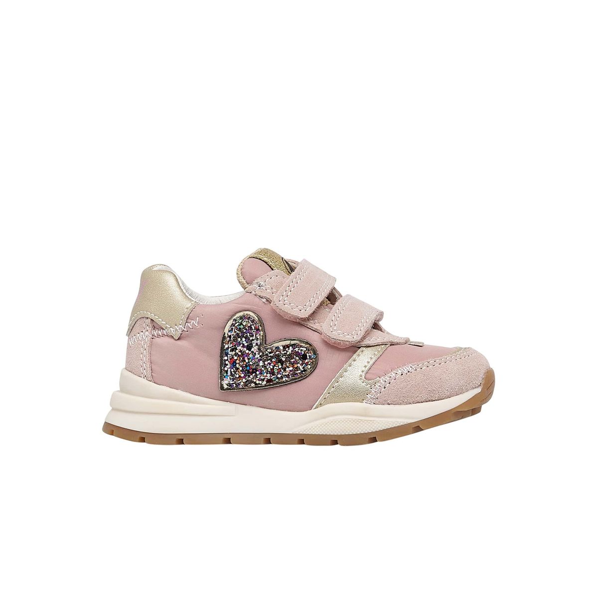 Basket fille rose discount paillette