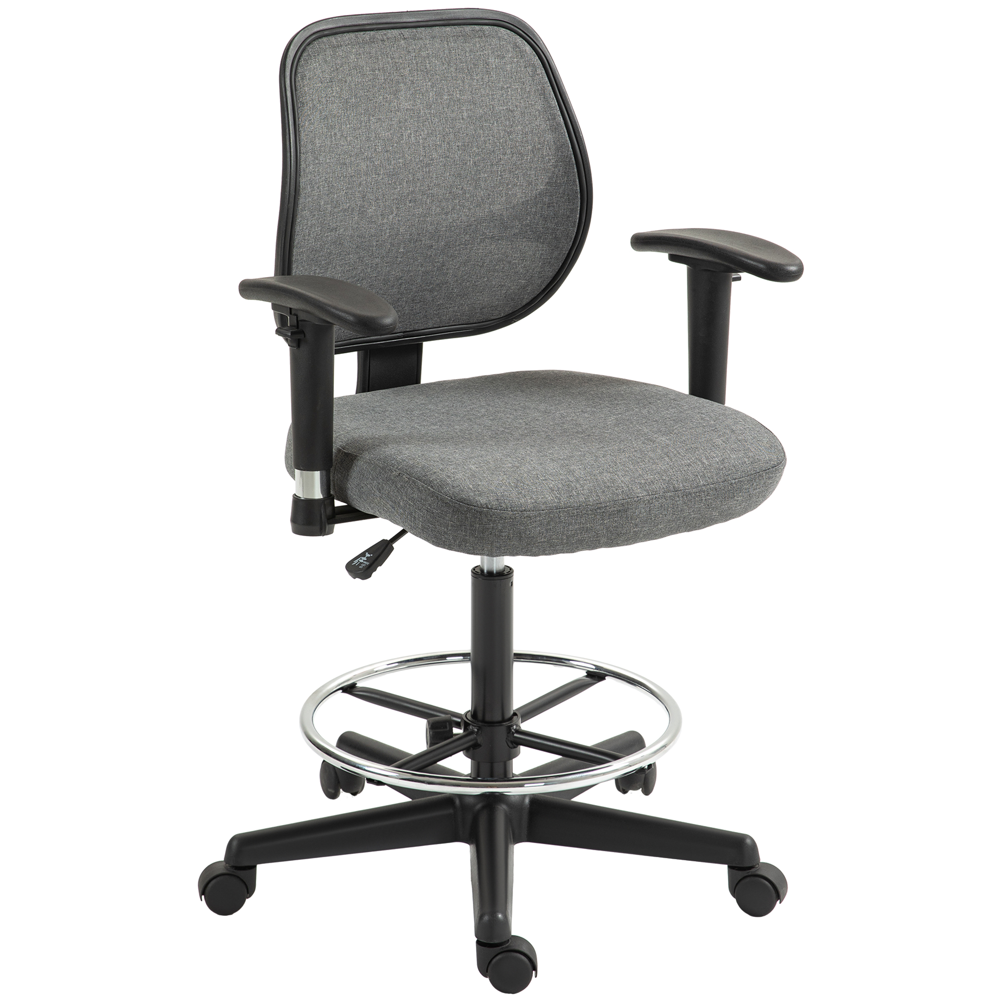 Chaise de bureau pour poste de travail debout, HOMCOM