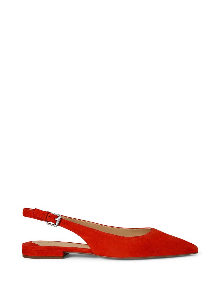 Lauren Ralph Lauren Bailarinas mary-jane de piel de ante Emellie