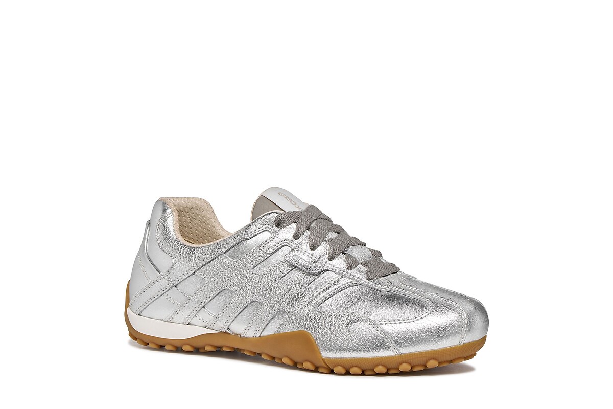 GEOX Zapatillas de piel Snake Original — photo 2
