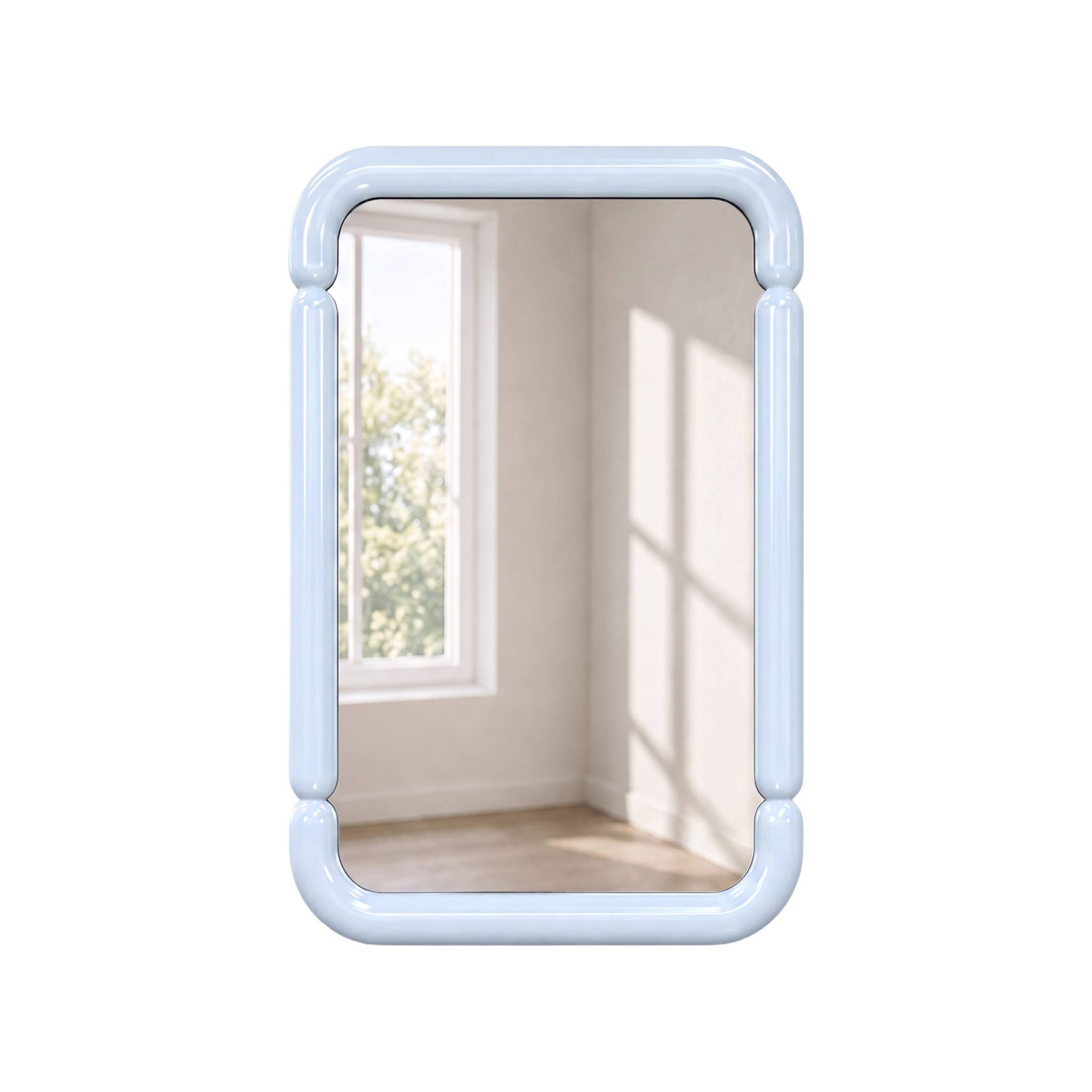 Miroir rectangulaire décor bois 106cm VOLT, SWEEEK