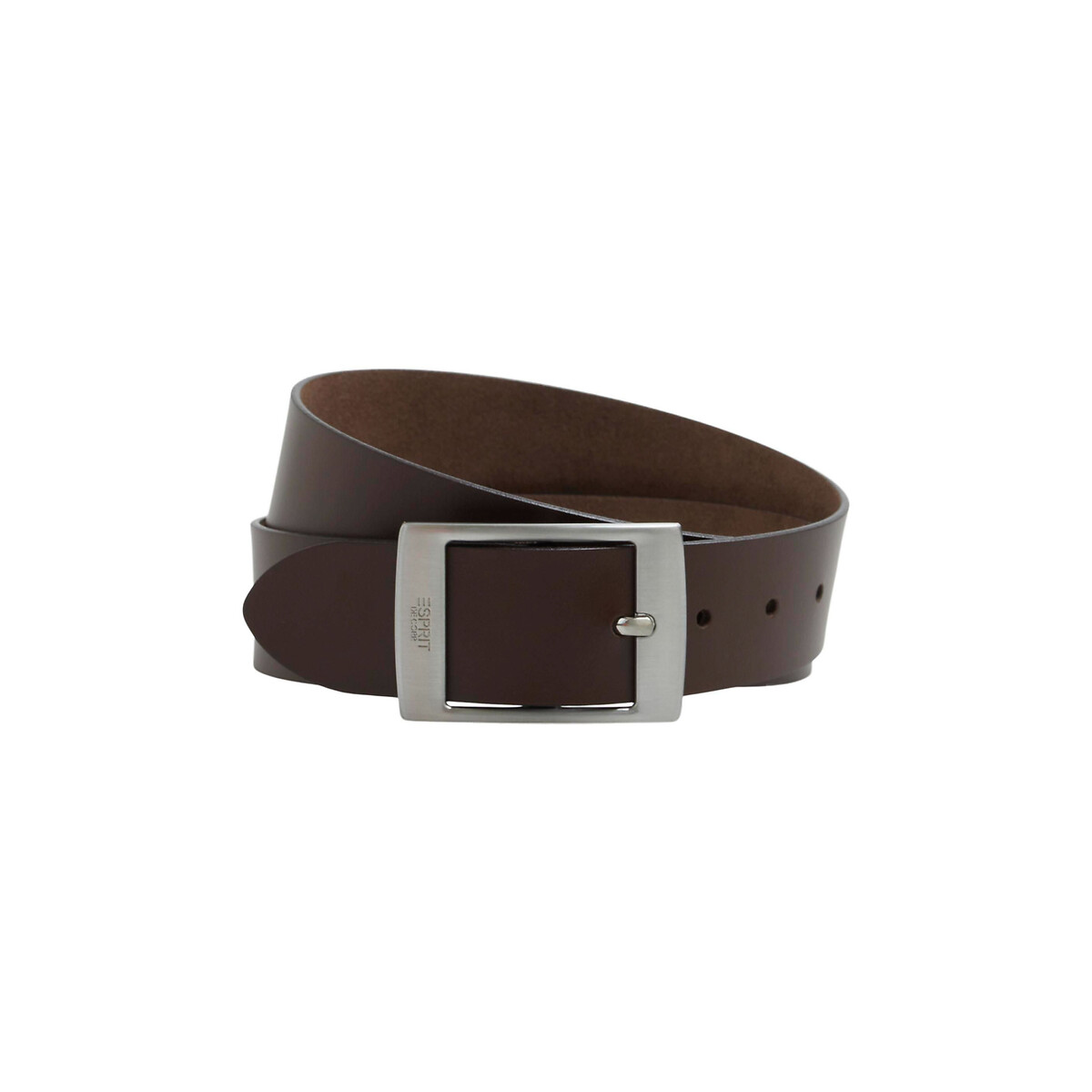 Octavia leather belt, brown, Esprit | La Redoute