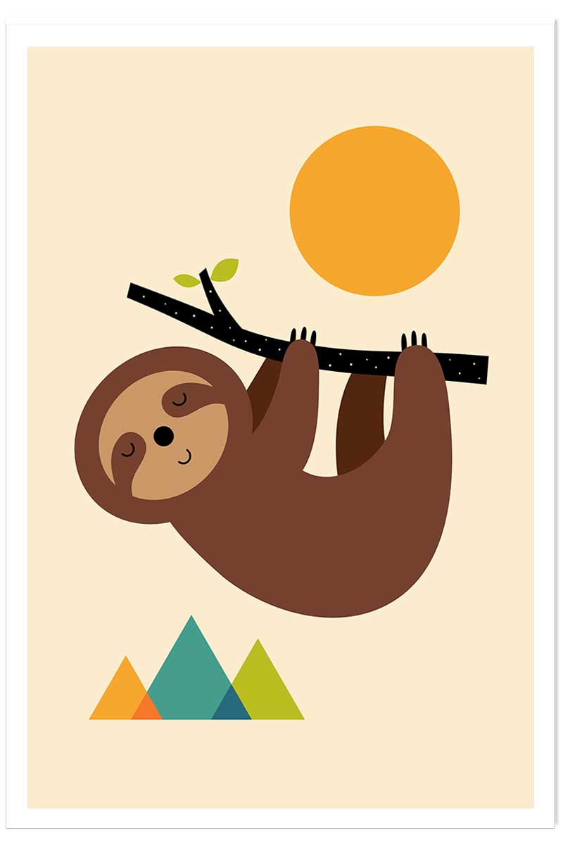 Affiche slow life, HEXOA