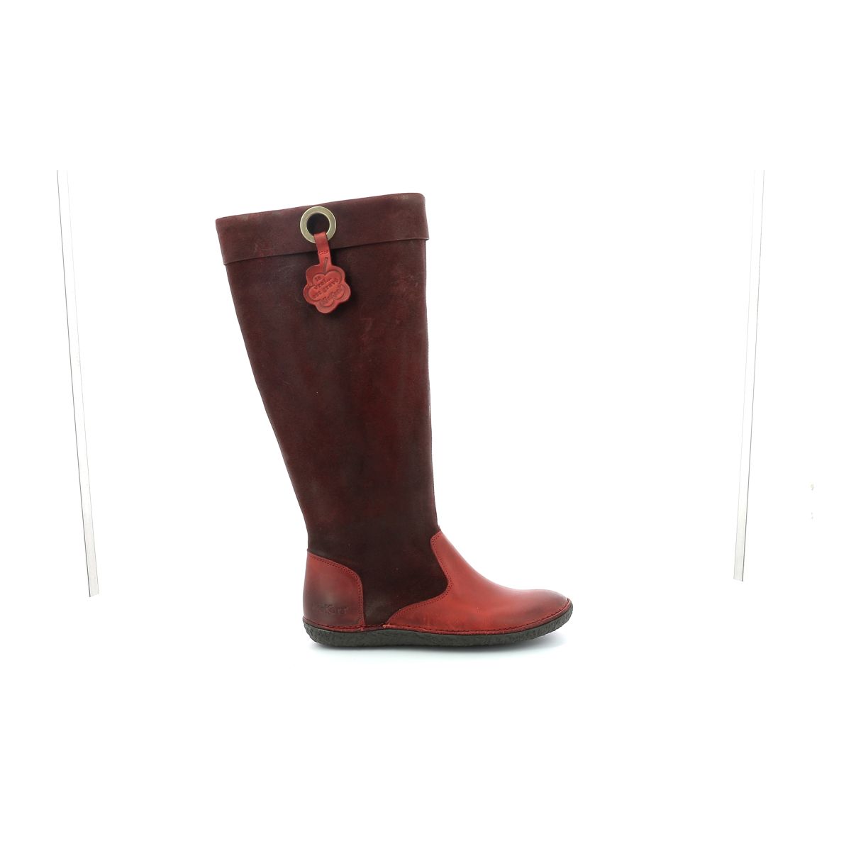 Bottes discount bordeaux femme