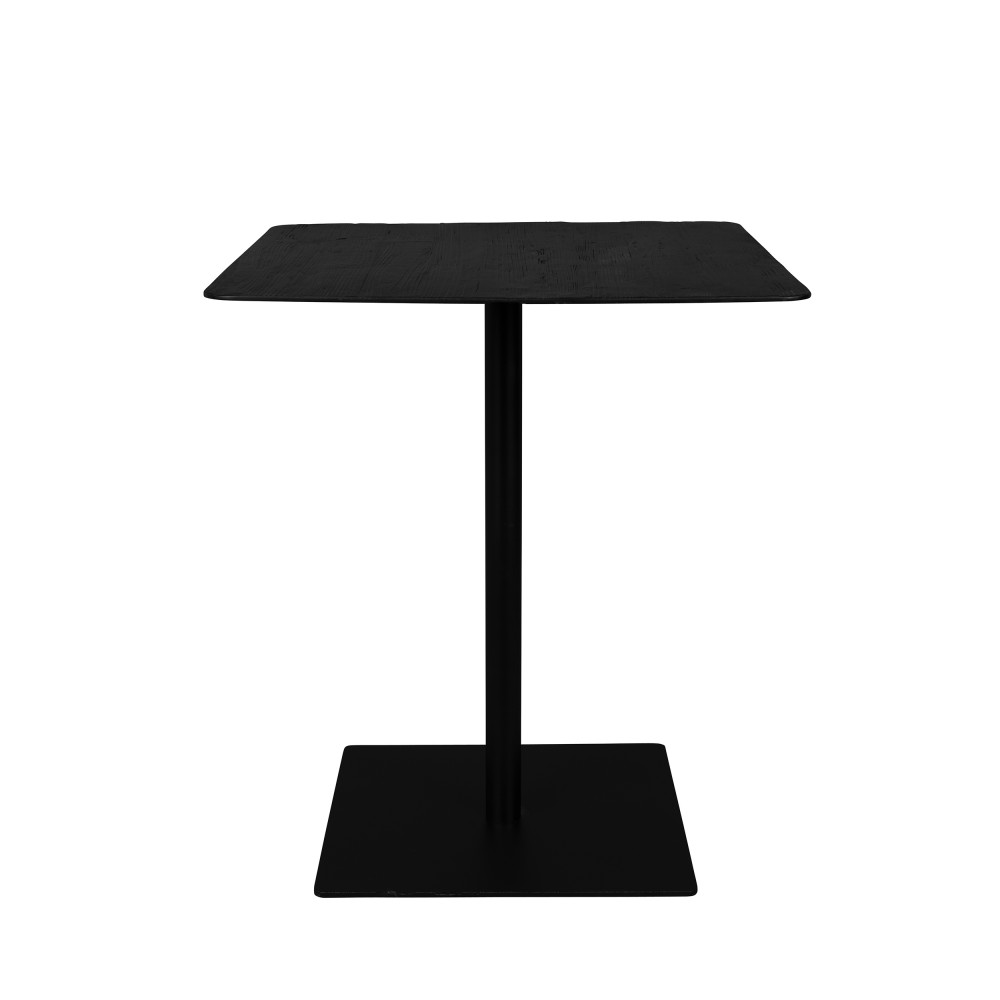 Table de bar carrée en métal et bois - Braza, DUTCHBONE