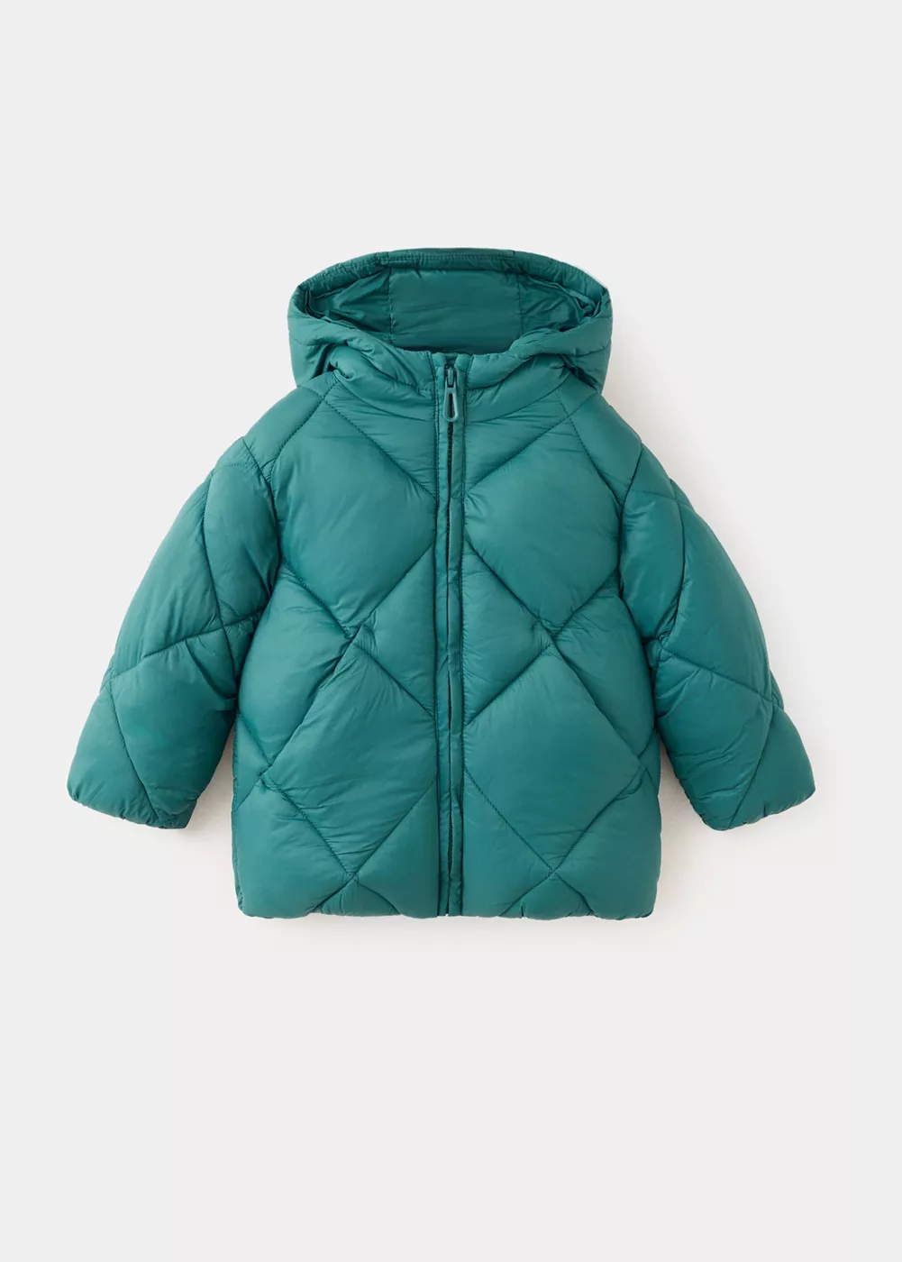 Anorak matelassé à capuche, MANGO BABY