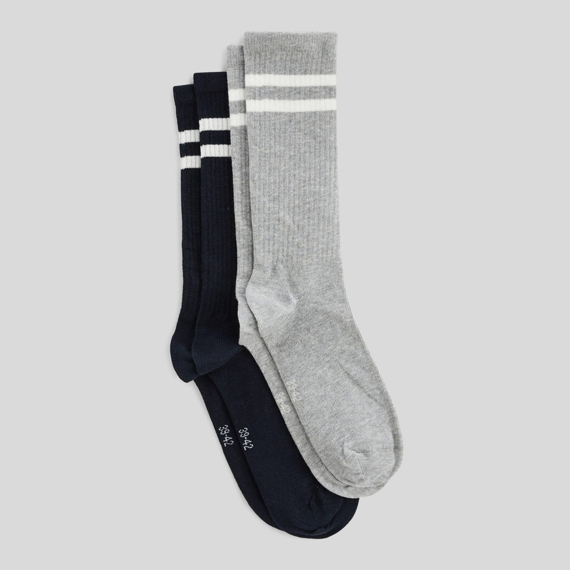 Chaussettes sport fantaisie, MONOPRIX