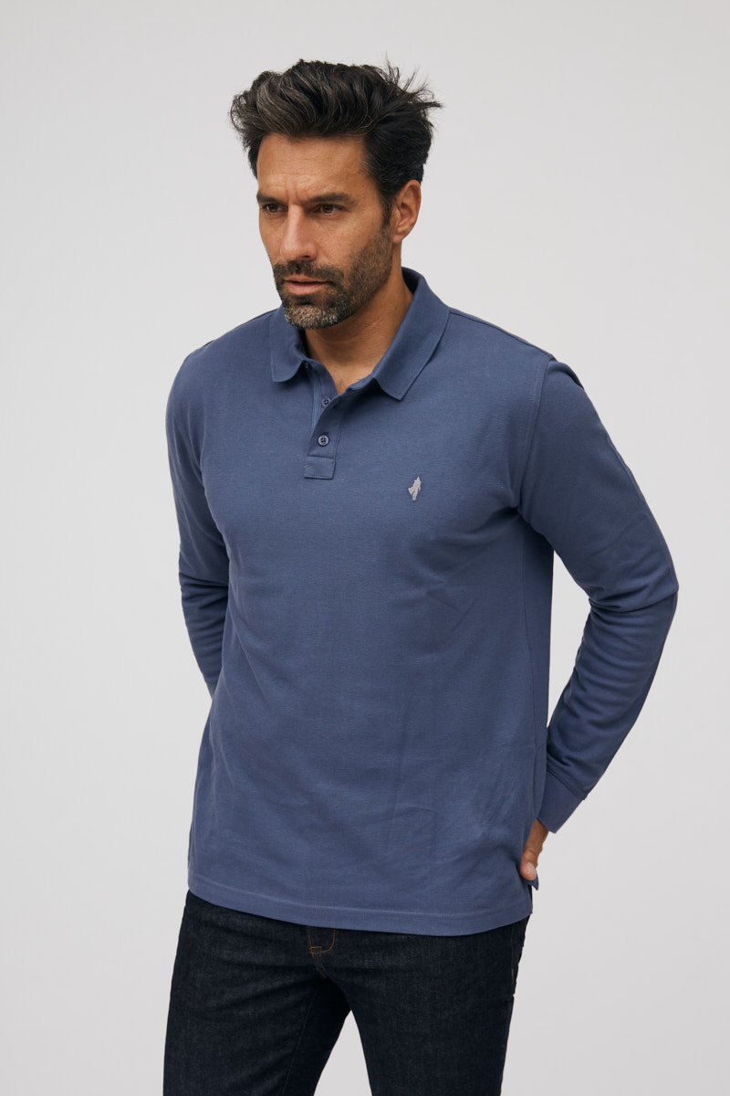 POLO UNI MANCHES LONGUES, MCS
