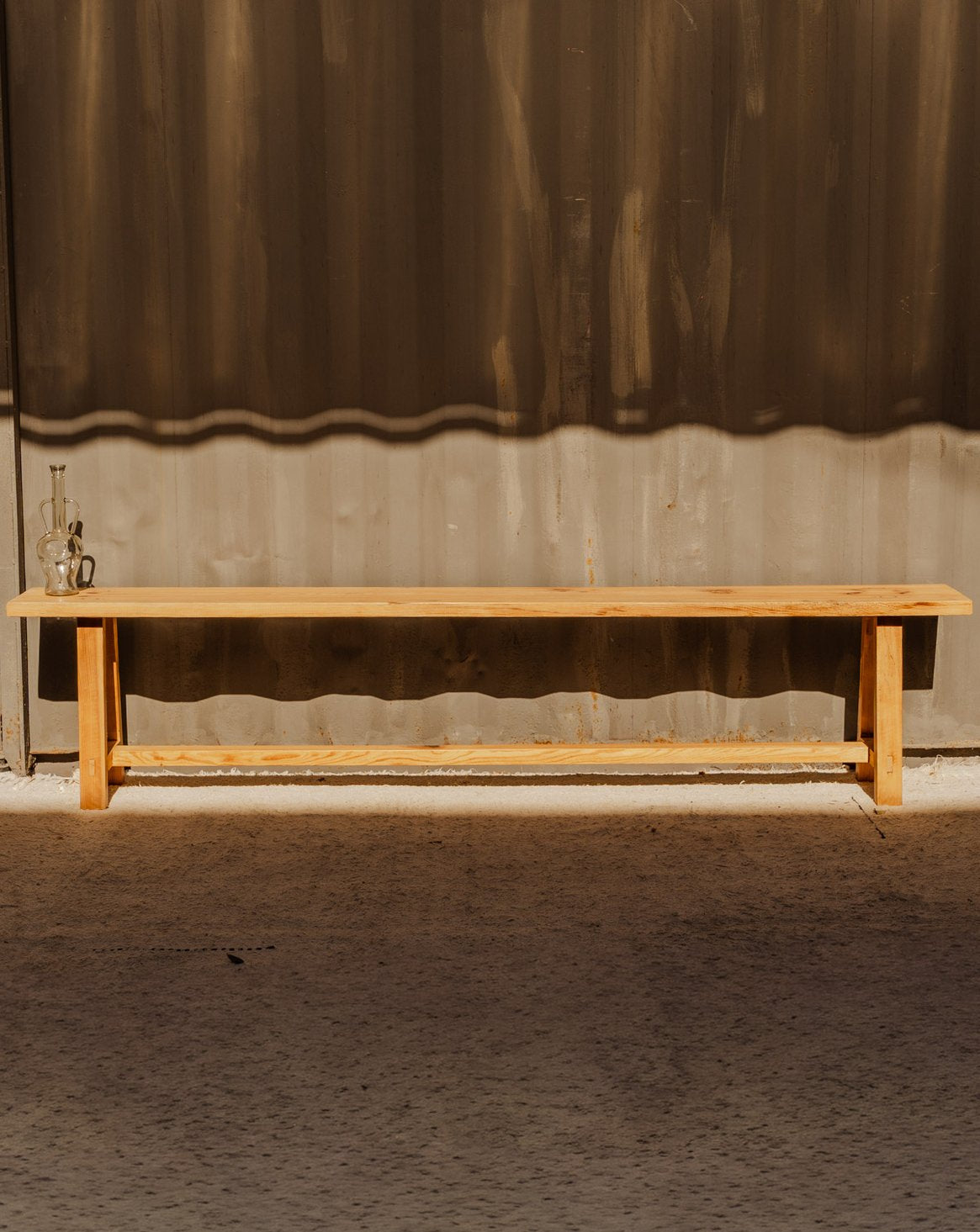 Banc en bois Antoine N°499 - Bon état, DEBONGOUT