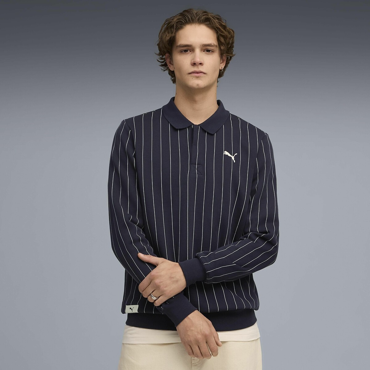 Sweater met hemdskraag, PUMA