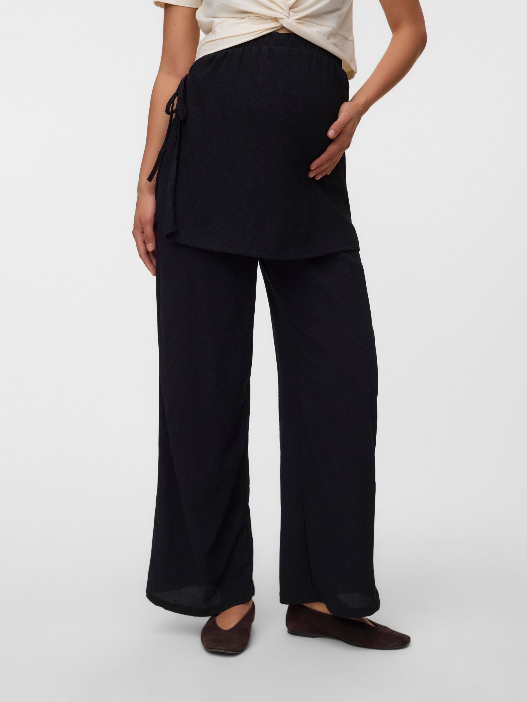 Pantalon À Jambe Large, MAMA LICIOUS