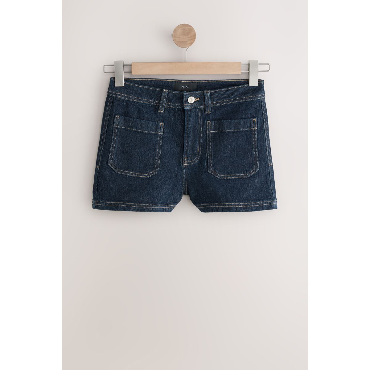 Mini-jupe en jean à poche plaquée, NEXT