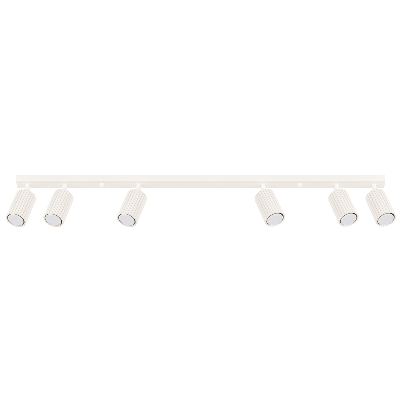 Plafonnier Aluminium Beige GU10 6 Karbon, EDEN