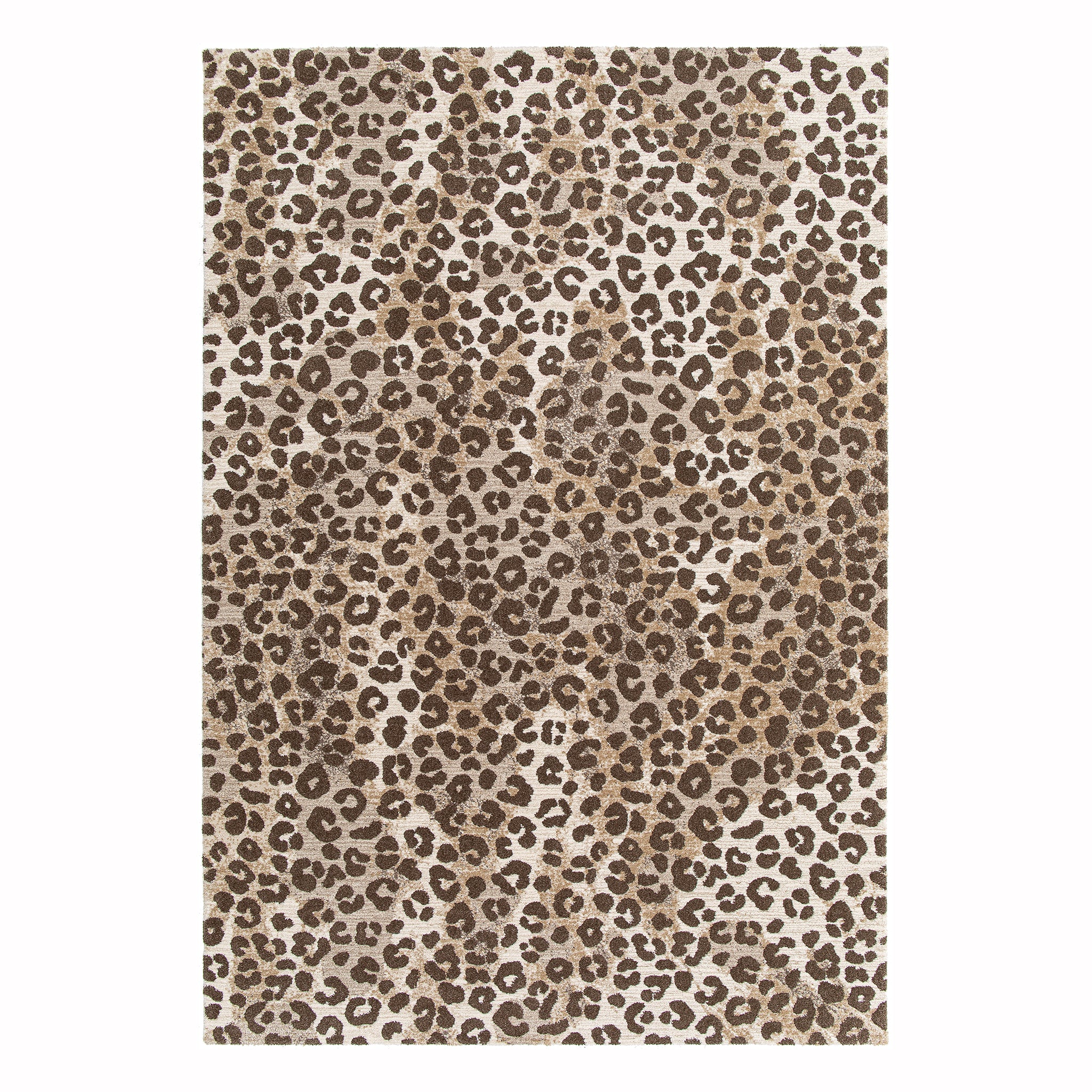 Tapis doux au design léopard KAROO, AFK LIVING