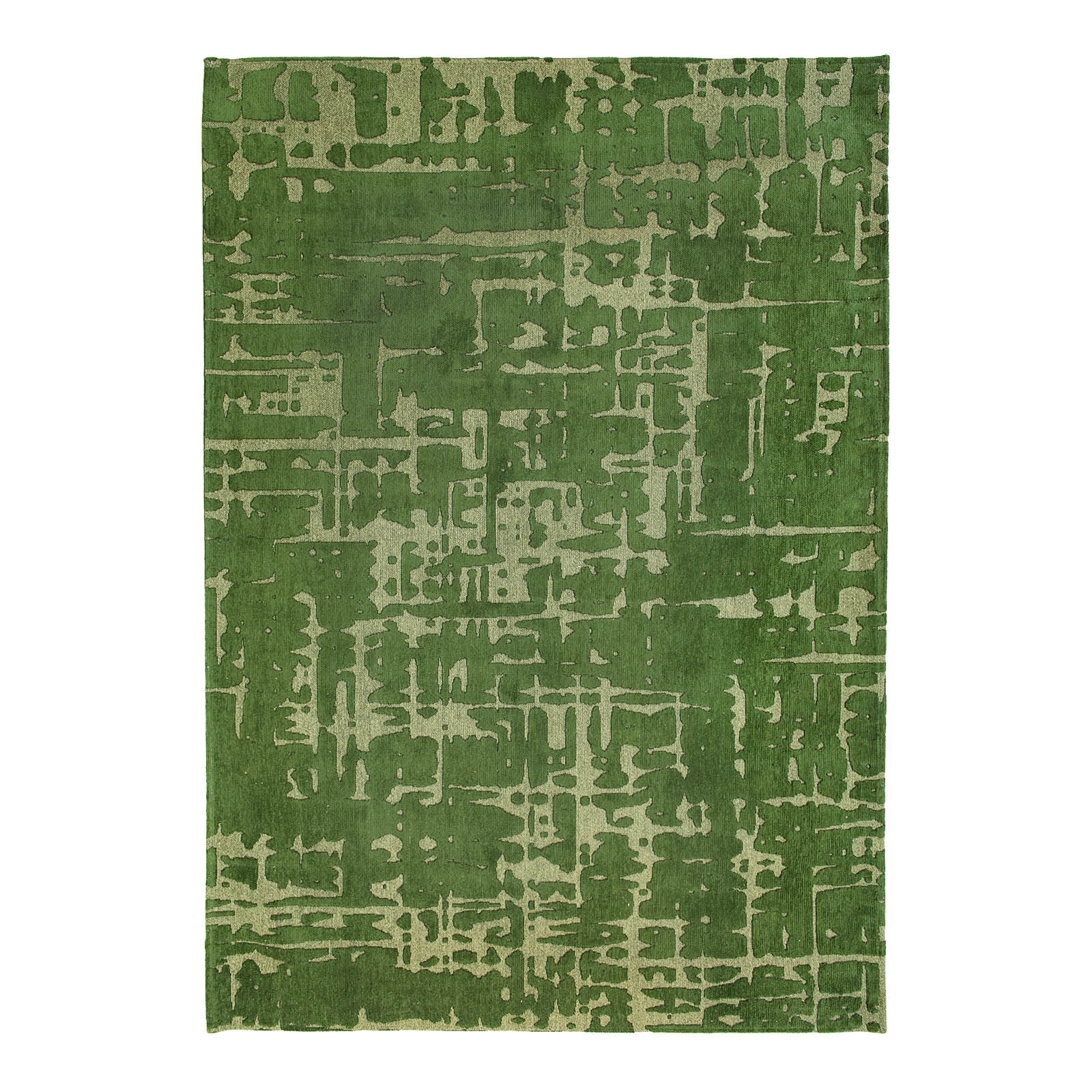 Tapis intérieur/extérieur tissé plat GREEN BUBBLES, NOVATREND