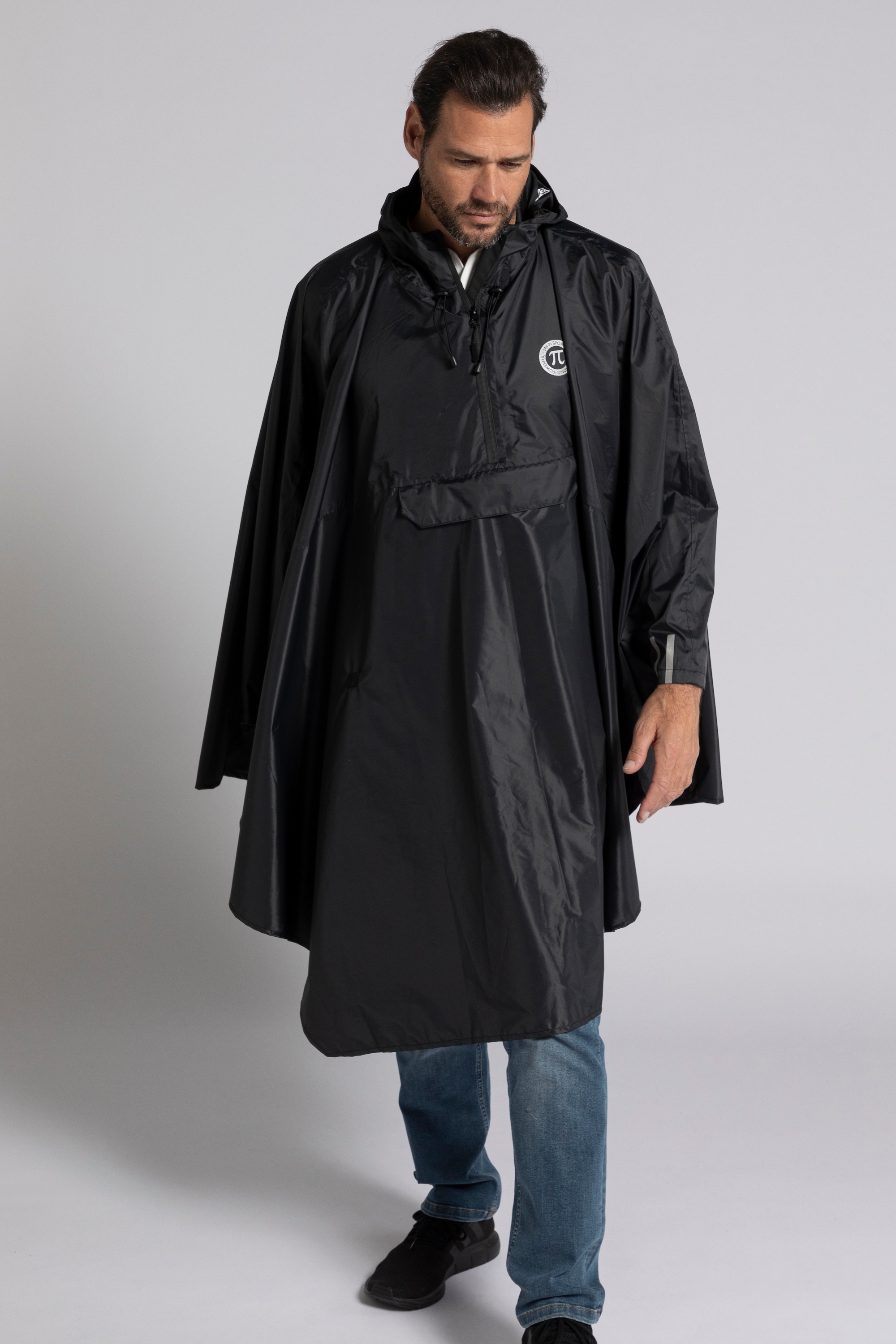 Poncho De Pluie Imperméable Avec Sac De Transport – Léger Compact Coupe-Vent Pour Homme Femme – Vélo Randonnée Voyage