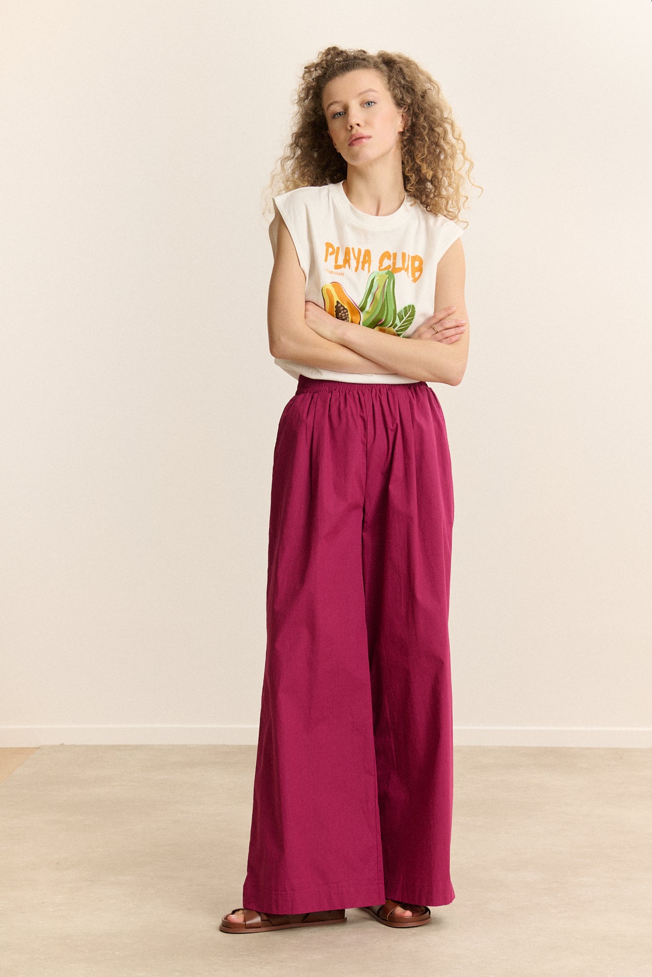 Pantalon large élastiqué  COLAS, GARANCE PARIS 
