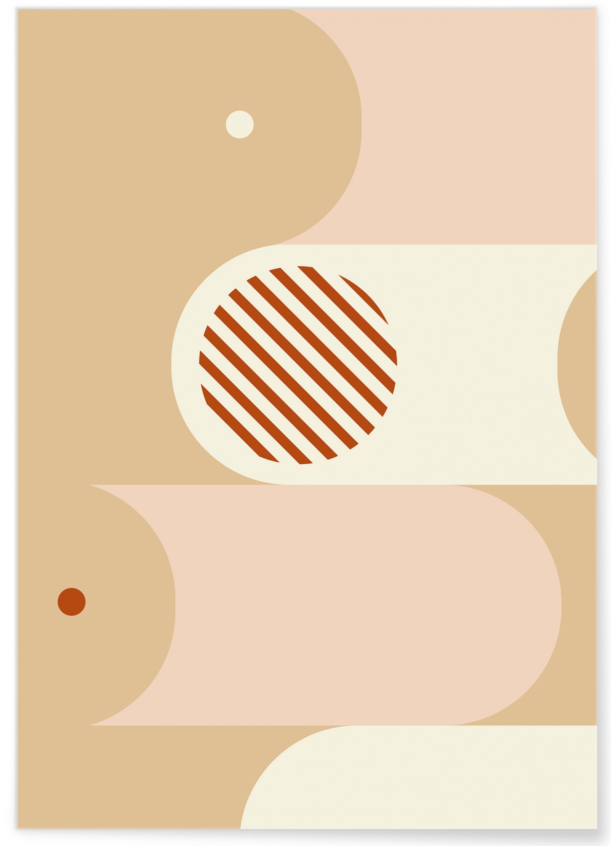 Affiche Abstract Composition 5, L'AFFICHERIE