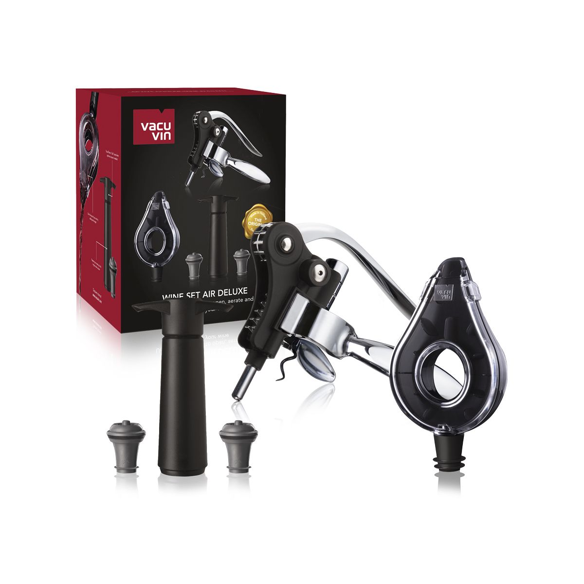 Coffret vin Vin Air Deluxe, VACU-VIN