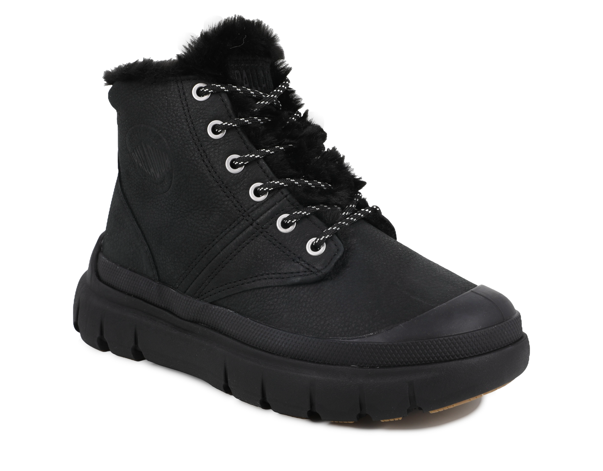 Baskets montantes en cuir PALLAPOP HI ZIP WL, PALLADIUM