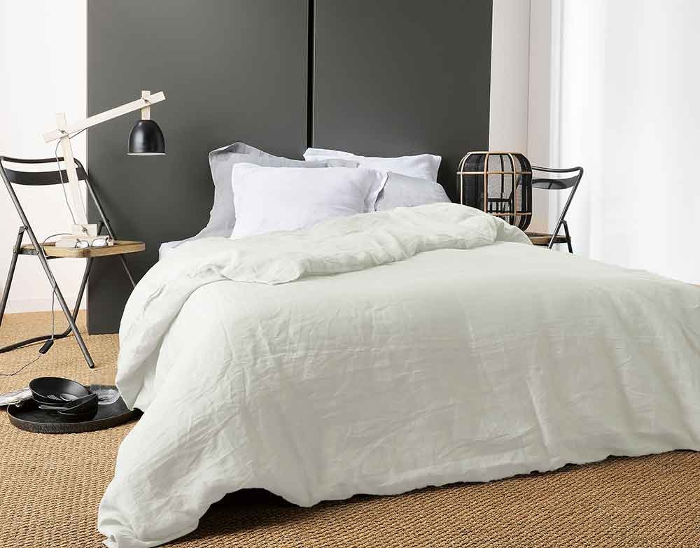 Housse de Couette Unie en Lin, LINDER