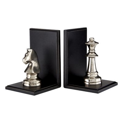 Small Chess Bookends - Set of 2 SO'HOME