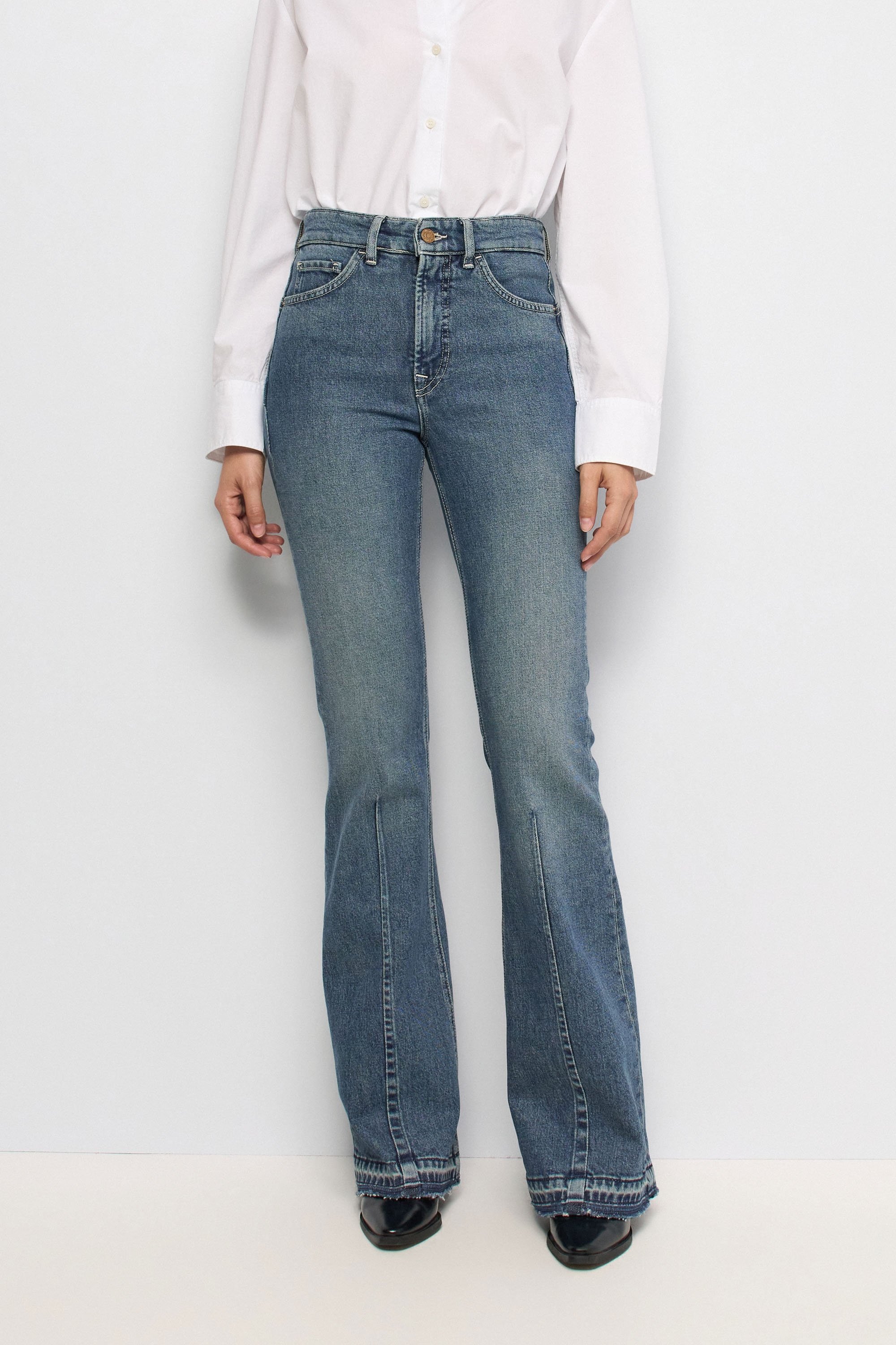 JEAN FAITH PUSH IN FLARE, SALSA JEANS