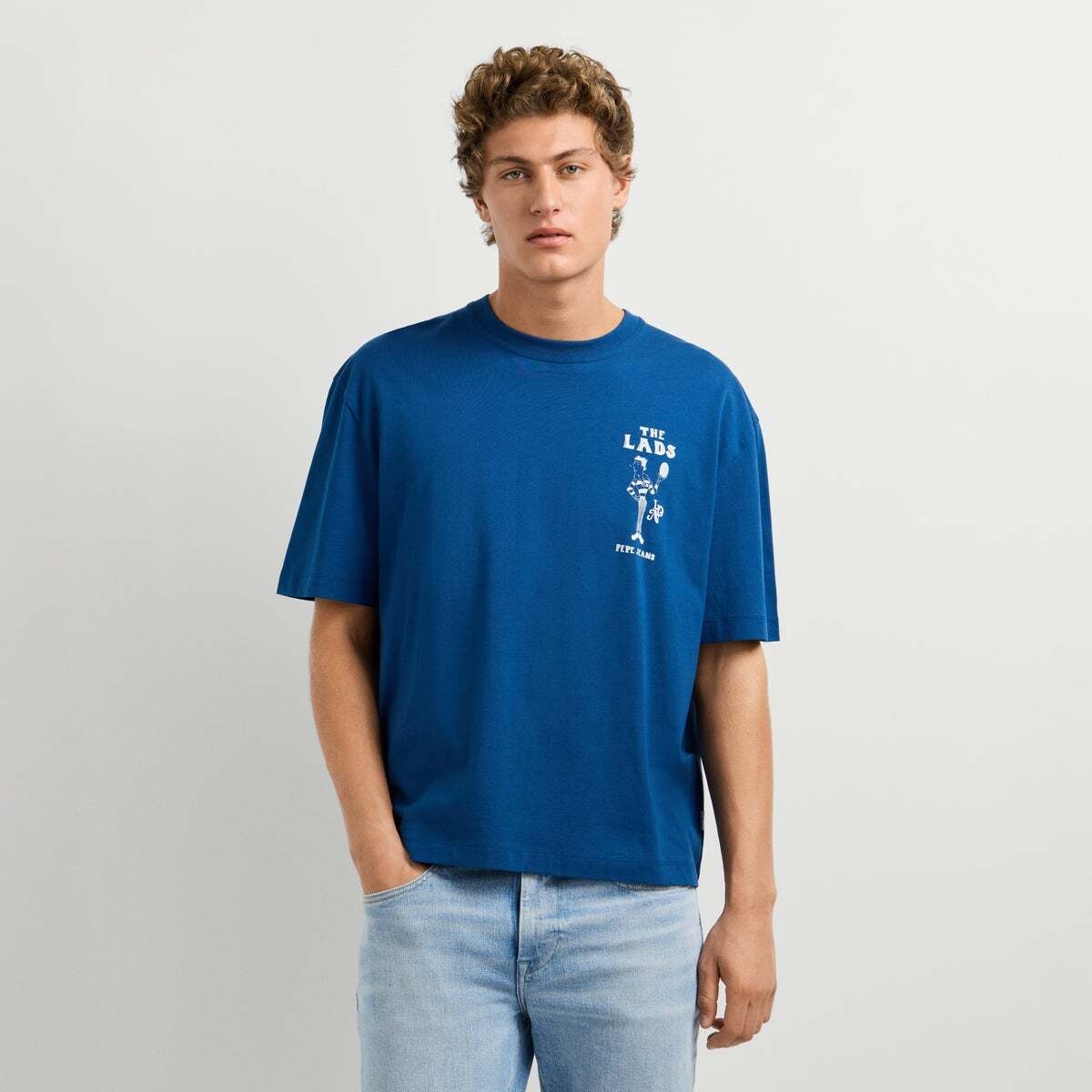 T-Shirt Coupe Large Avec Imprimé Graphique, PEPE JEANS