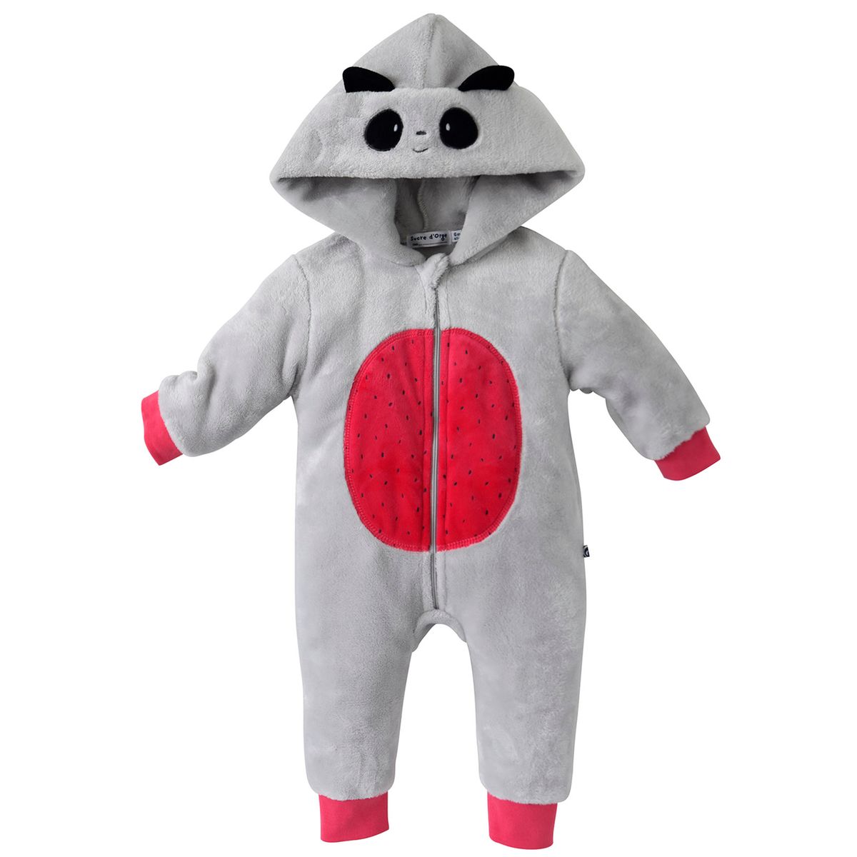 Surpyjama fille panda rose Sucre D orge La Redoute