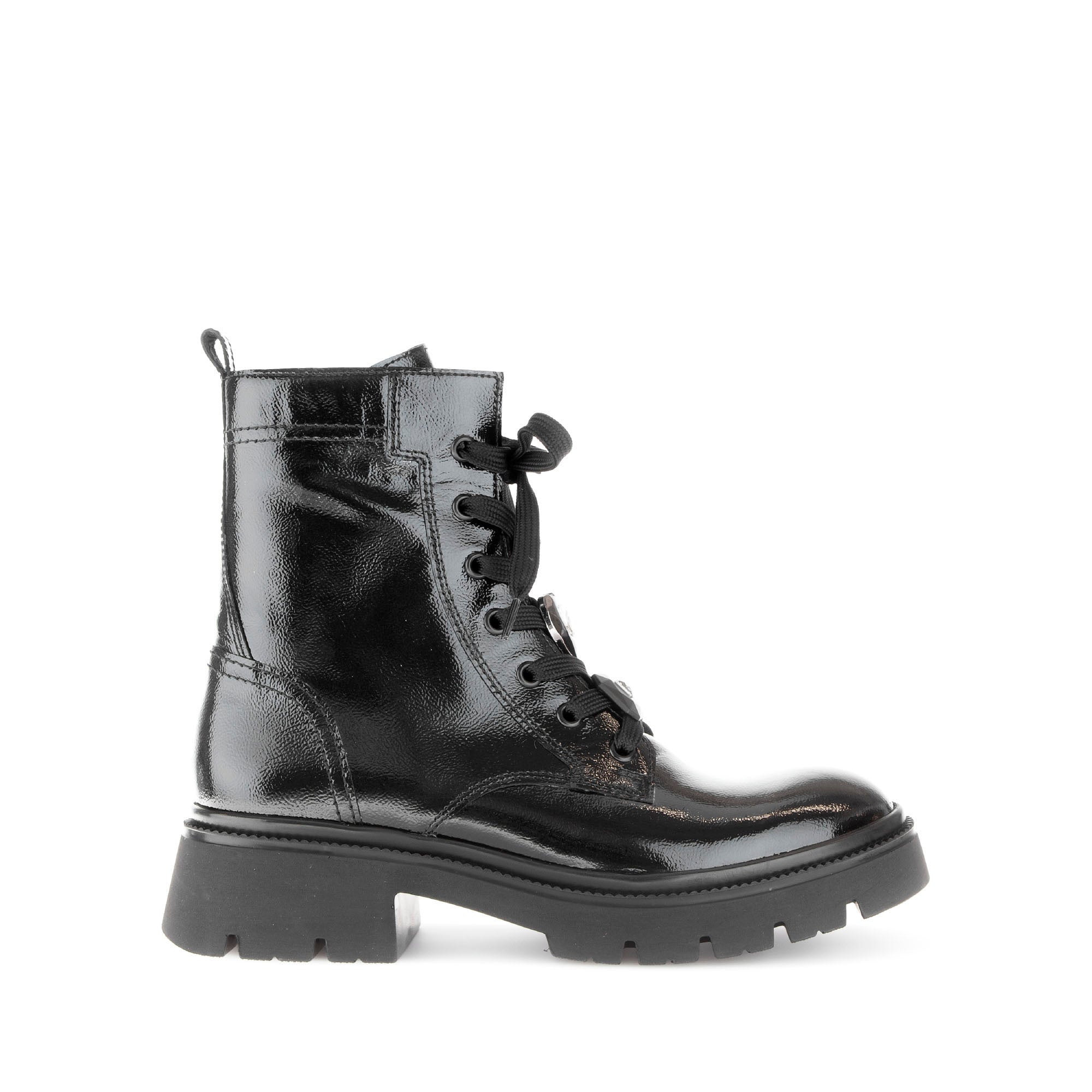 Bottines en cuir à talon décroché, GABOR